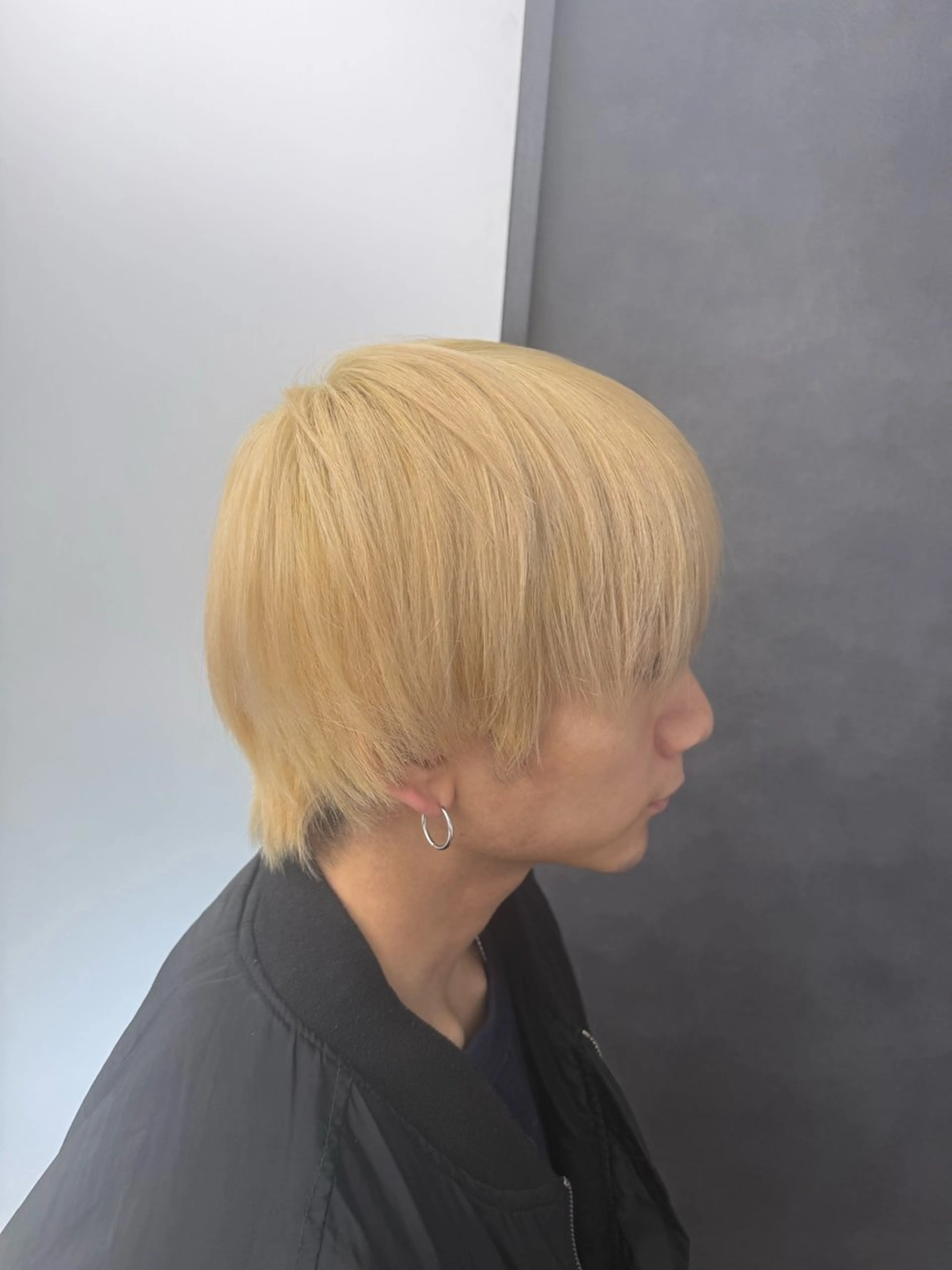 カラー メンズ 抜きっぱなしブロンド ヘアカラー 渋谷ブリーチカラー/ デザインカラー/優希のヘアスタイル