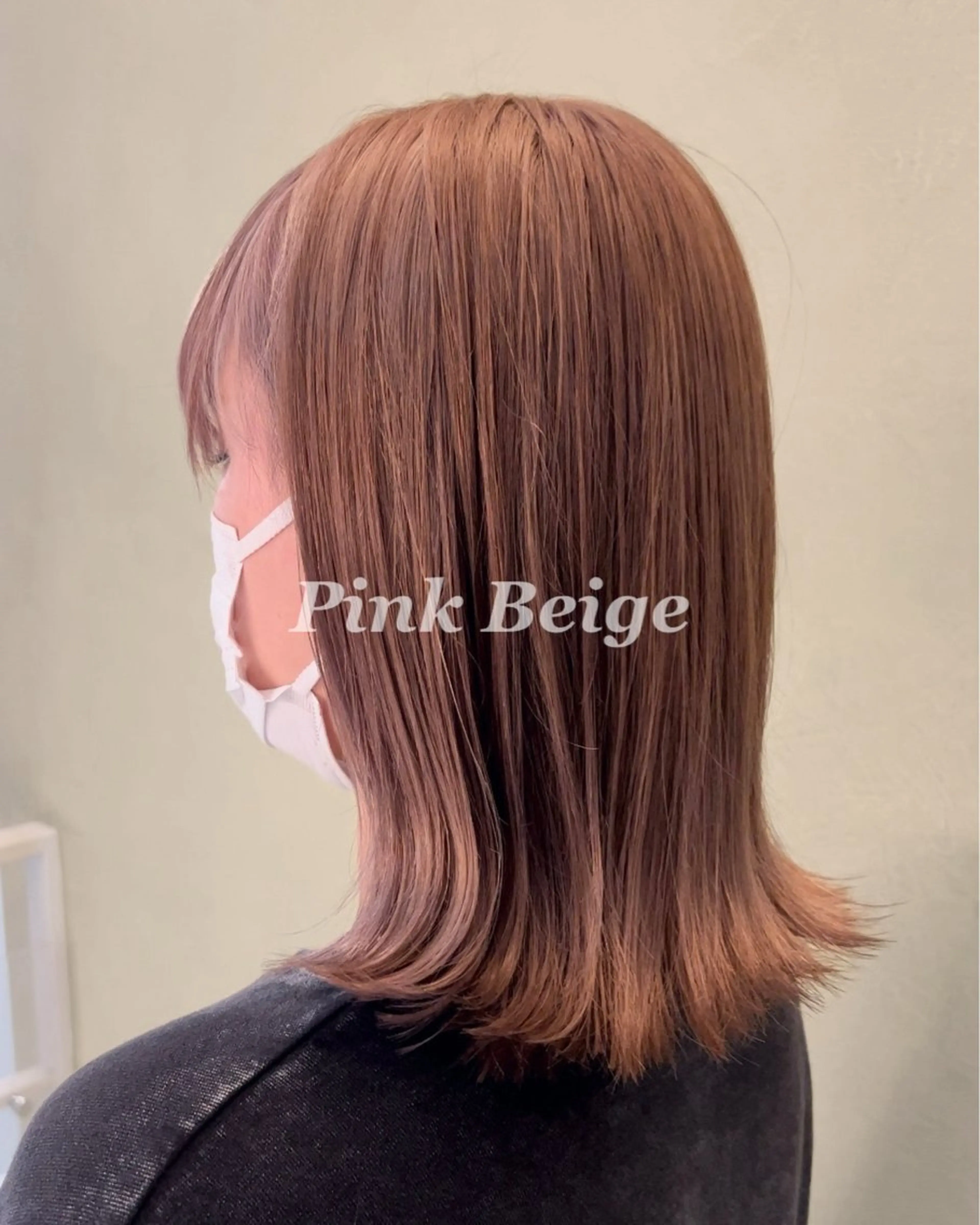 ミディアム カラー ヘアカラー トリートメント 艶カラー/エクステ/ 藤原リックのヘアスタイル