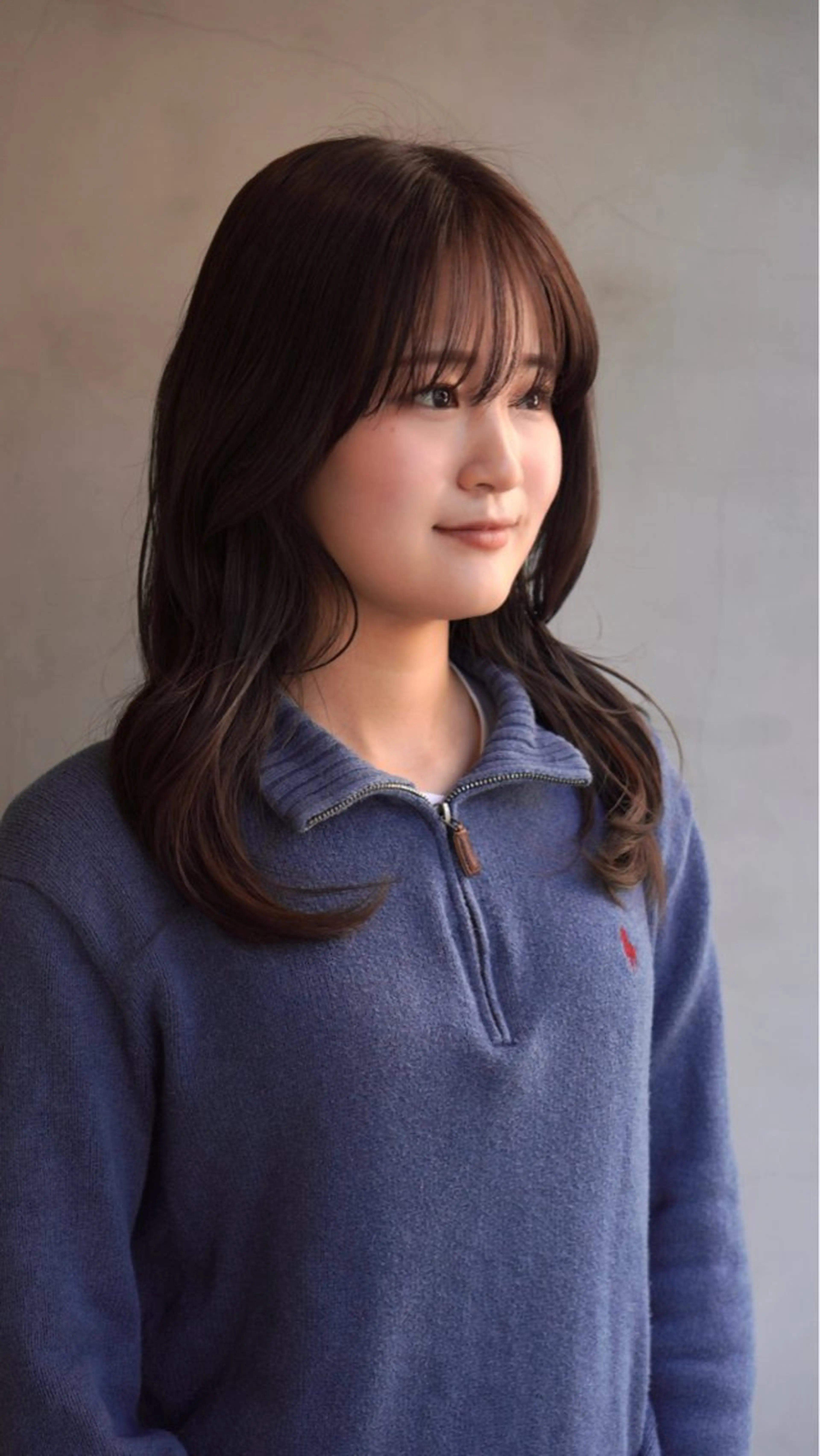 ミディアム レイヤーカット カットモデル募集中 千葉大夢のヘアスタイル