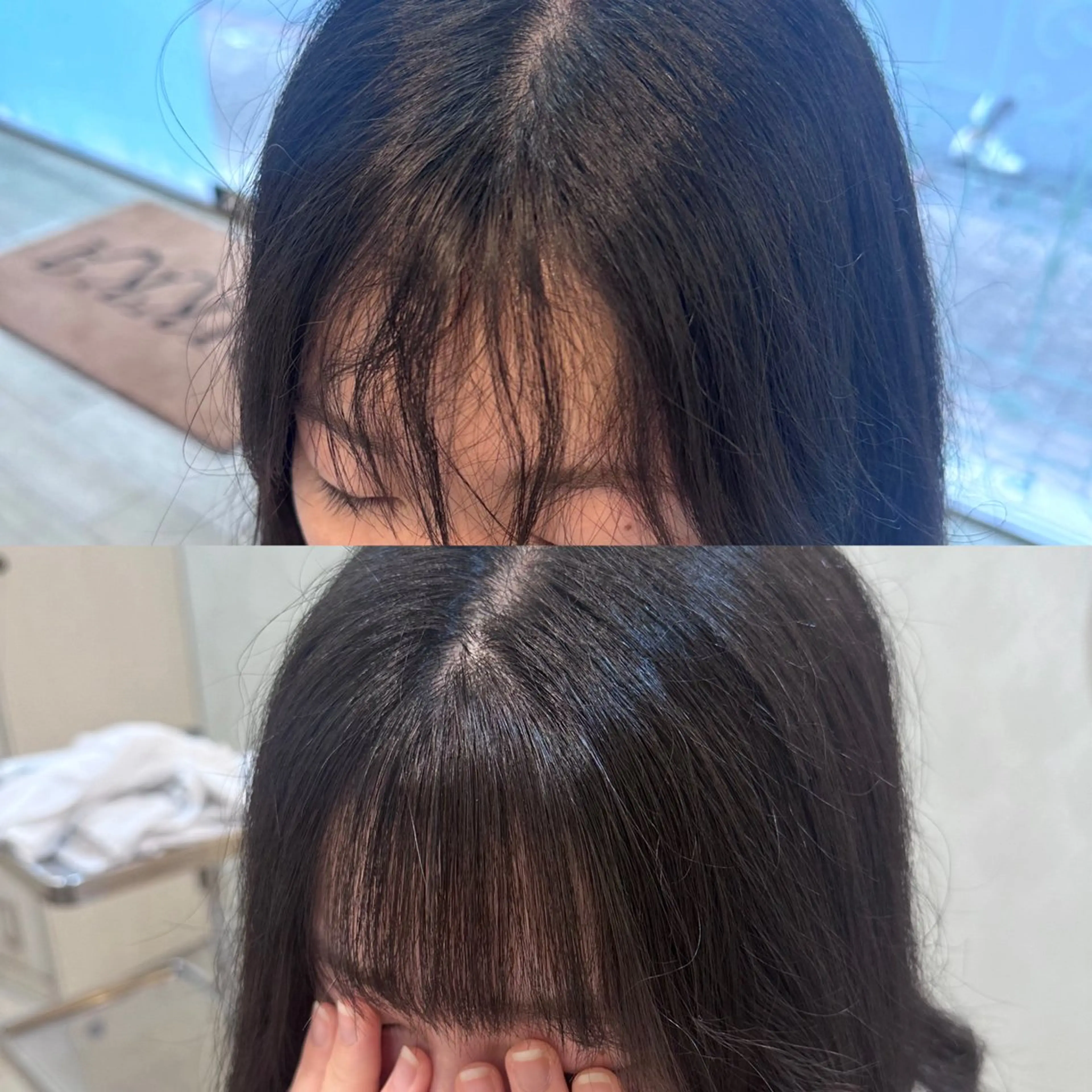 パーマ 縮毛矯正 トリートメント ヘアセット 韓国ヘア/レイヤー 顔周りカット/ユキナのヘアスタイル