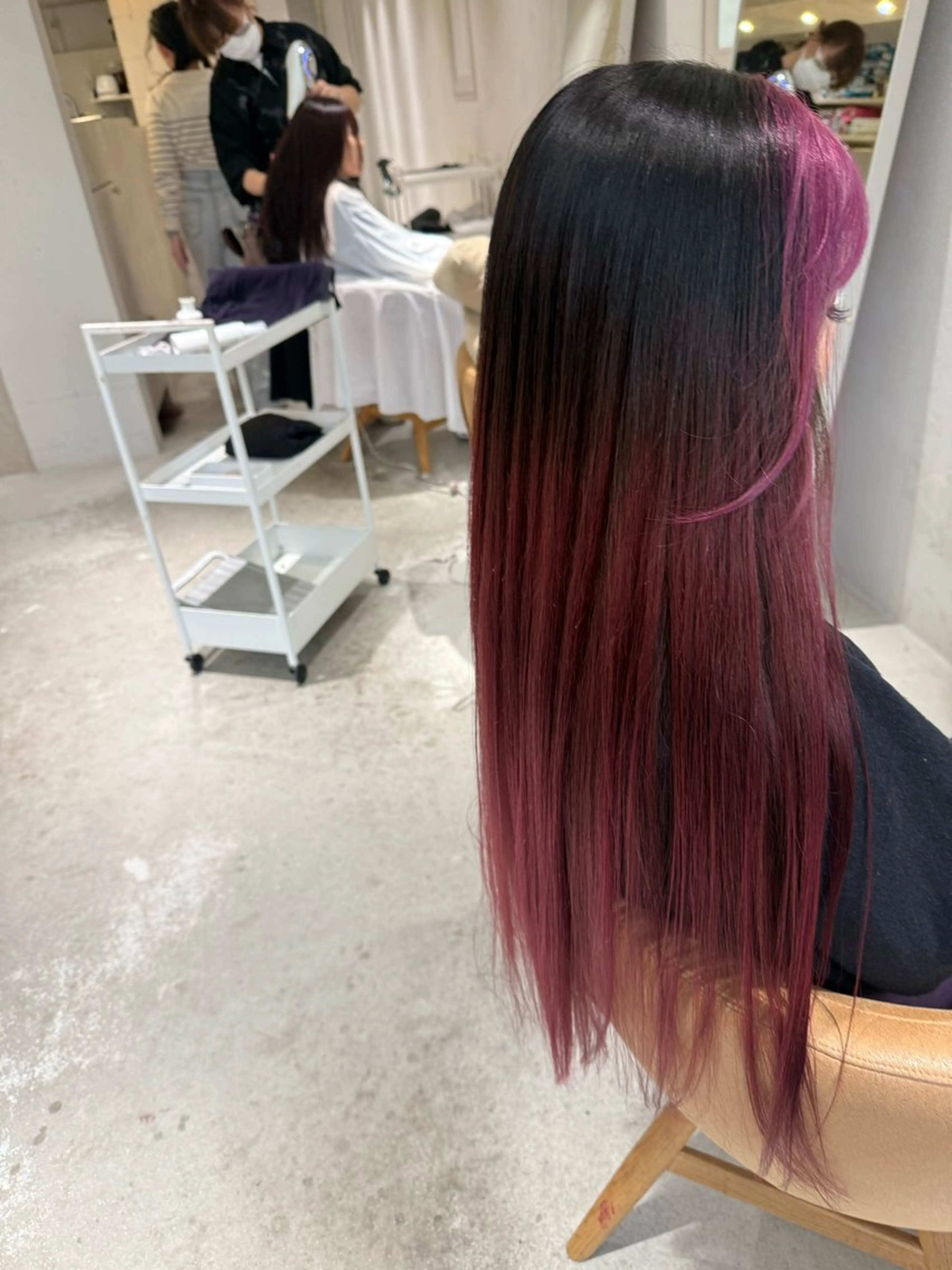 ロング カラー ヘアカラー 🌷花屋併設サロン 荘司まゆり🌷のヘアスタイル