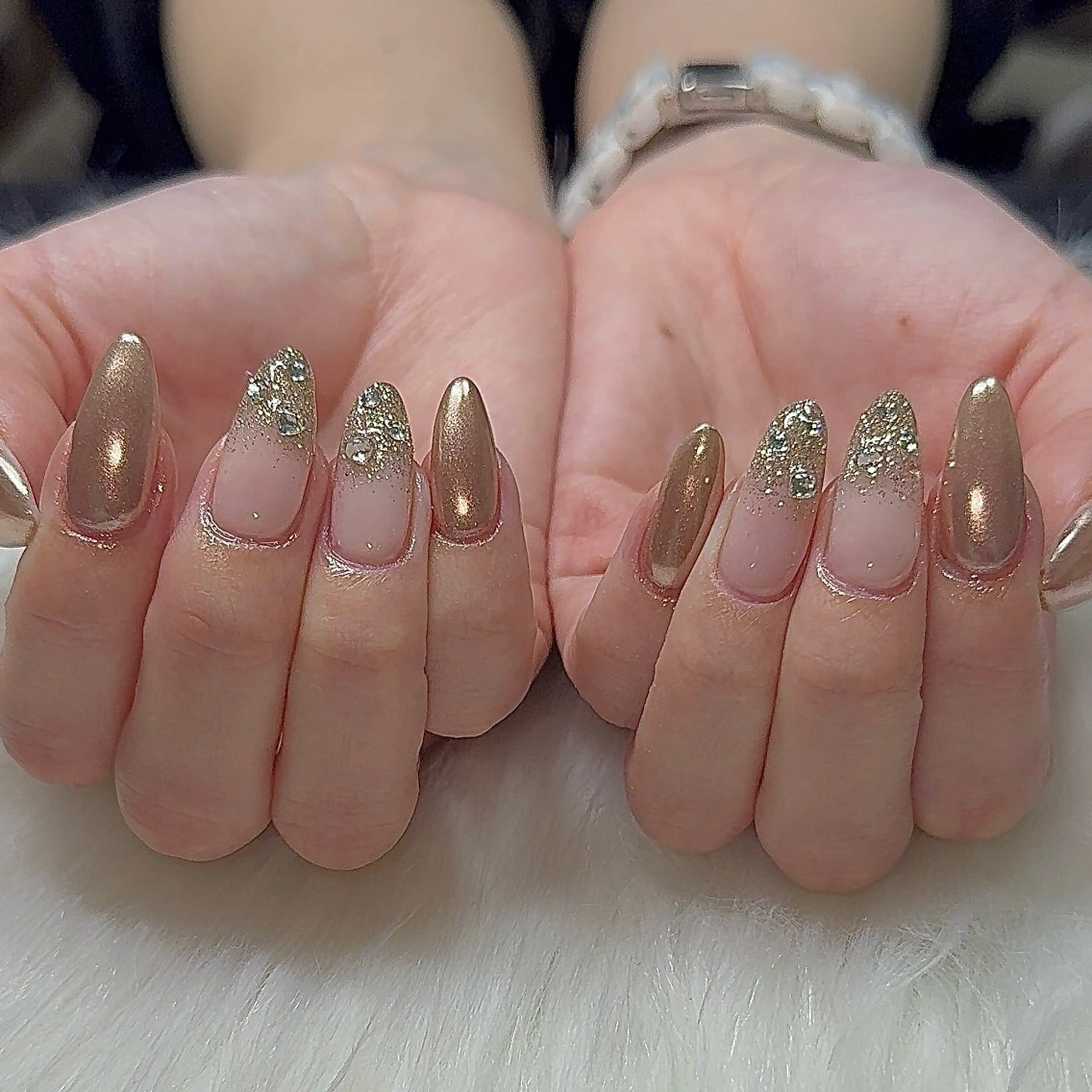 ネイル ハンドネイル 黒川 実祐のネイルデザイン