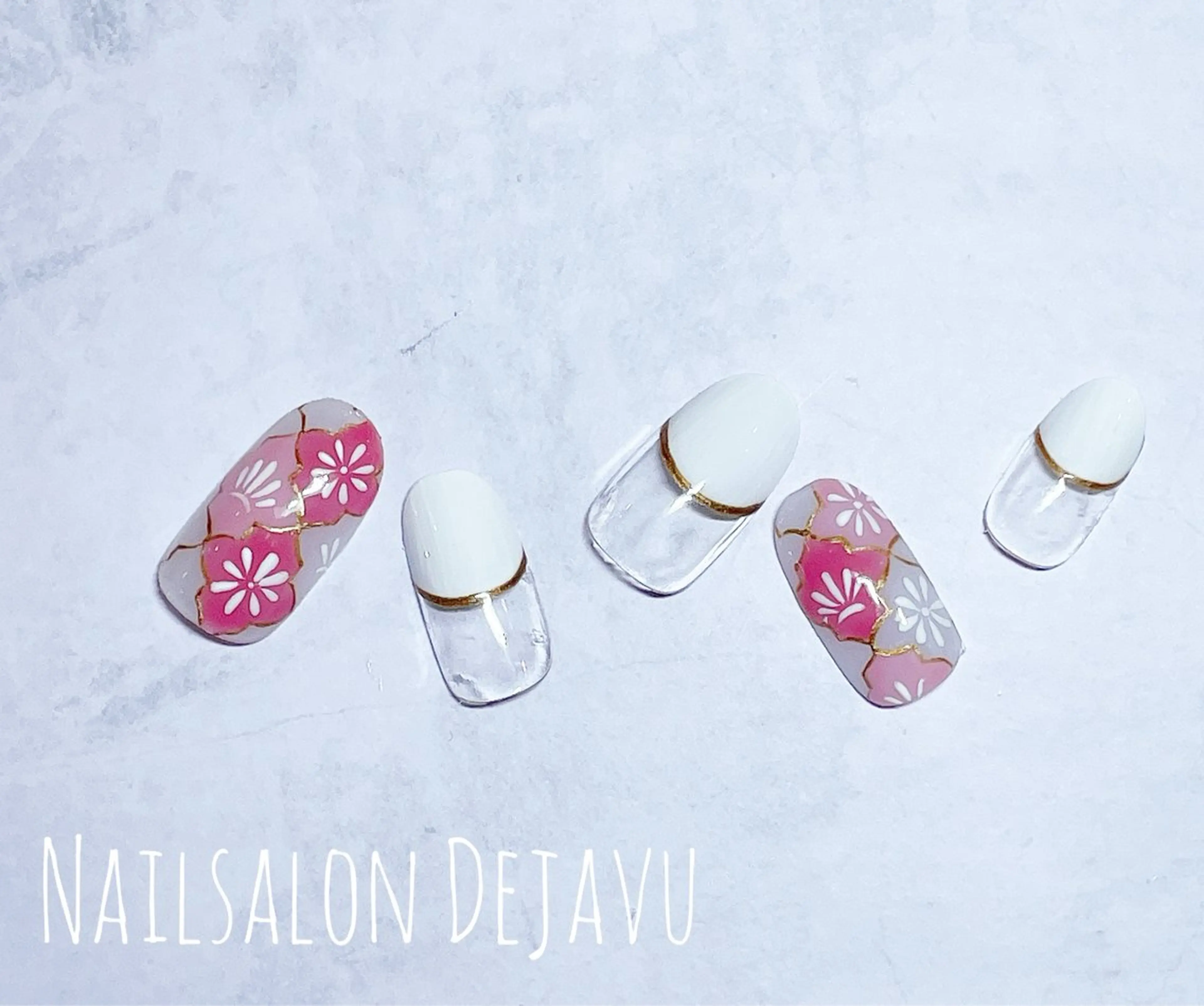 ネイル ハンドネイル Nail salon Dejavu 🌿のネイルデザイン