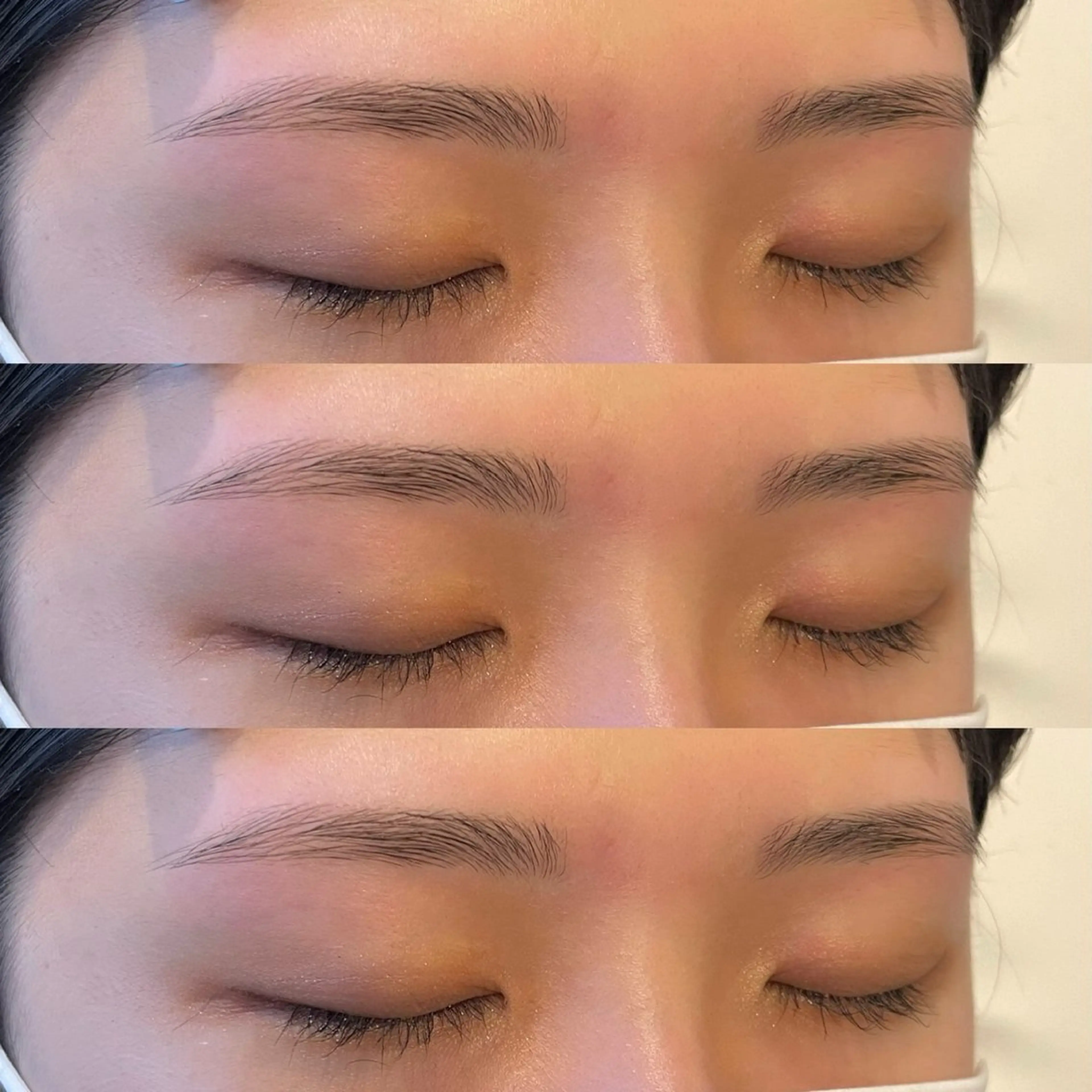 アイブロウ ハリウッドブロウリフト 眉毛ワックス脱毛 mulet原宿所属・【mulet 原宿】 shiori🪽のマツエク・マツパデザイン