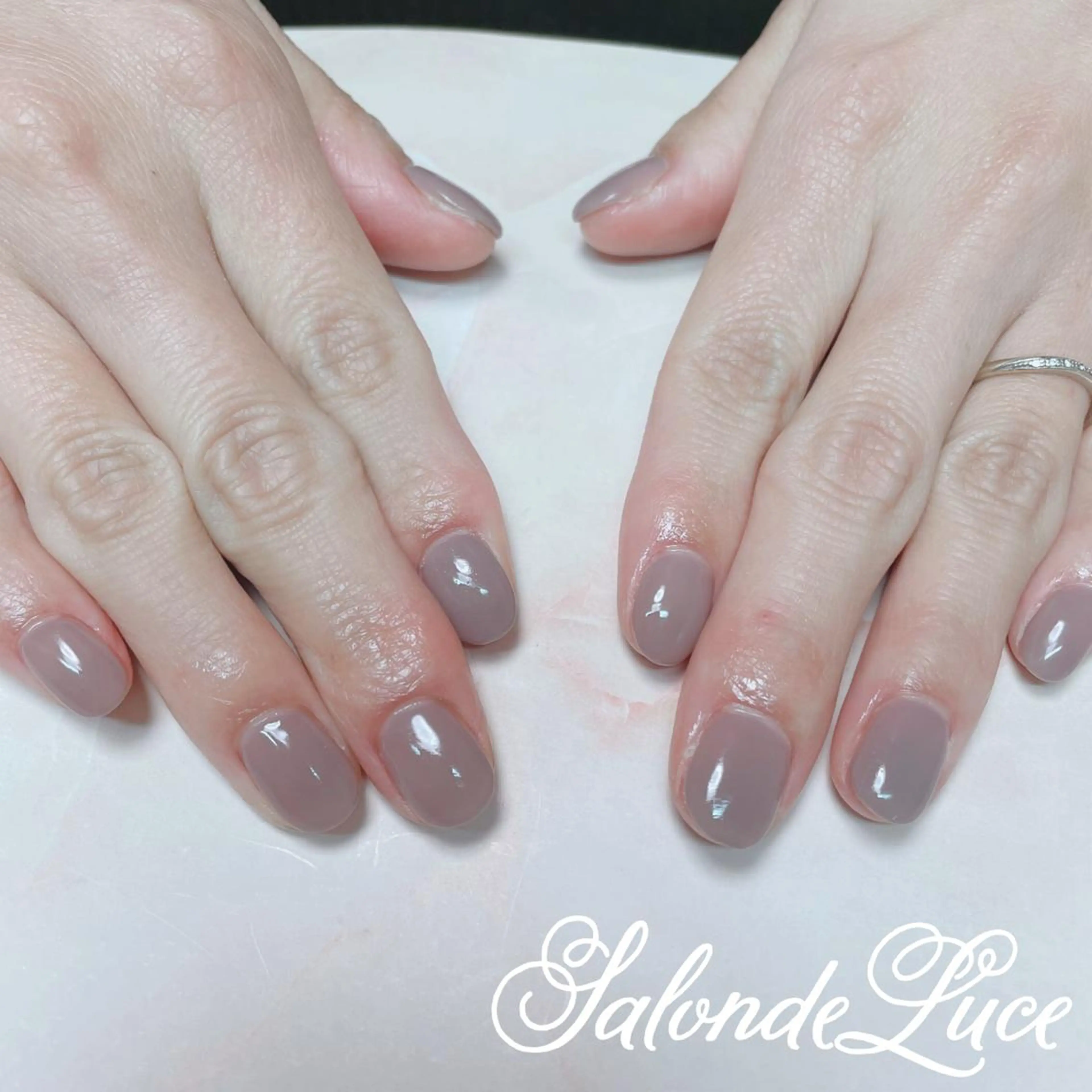 ネイル ワンカラーネイル Salon de Luceのネイルデザイン