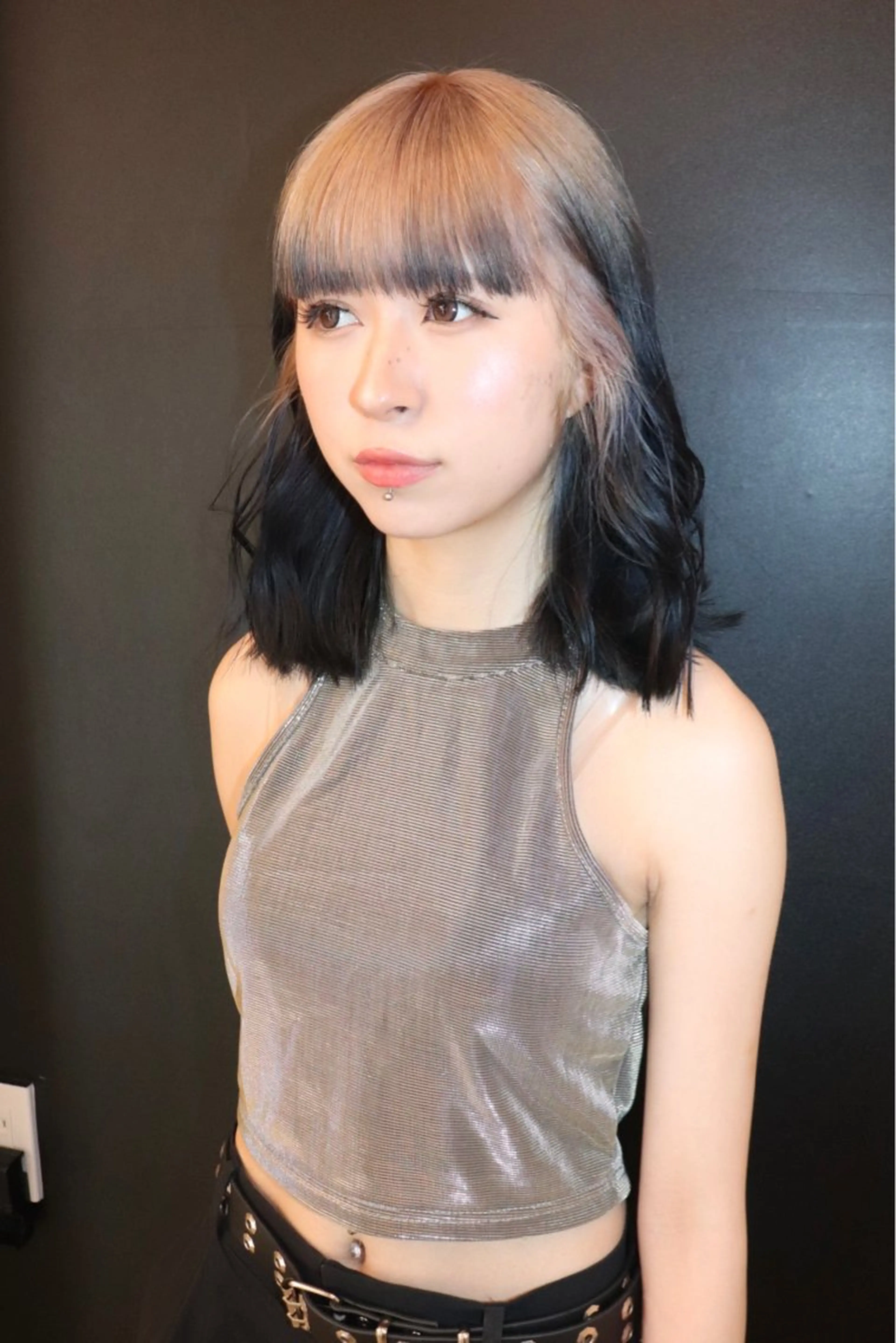 ロング カラー ヘアアレンジ ヘアカラー @kyoniyy KYONIのヘアスタイル