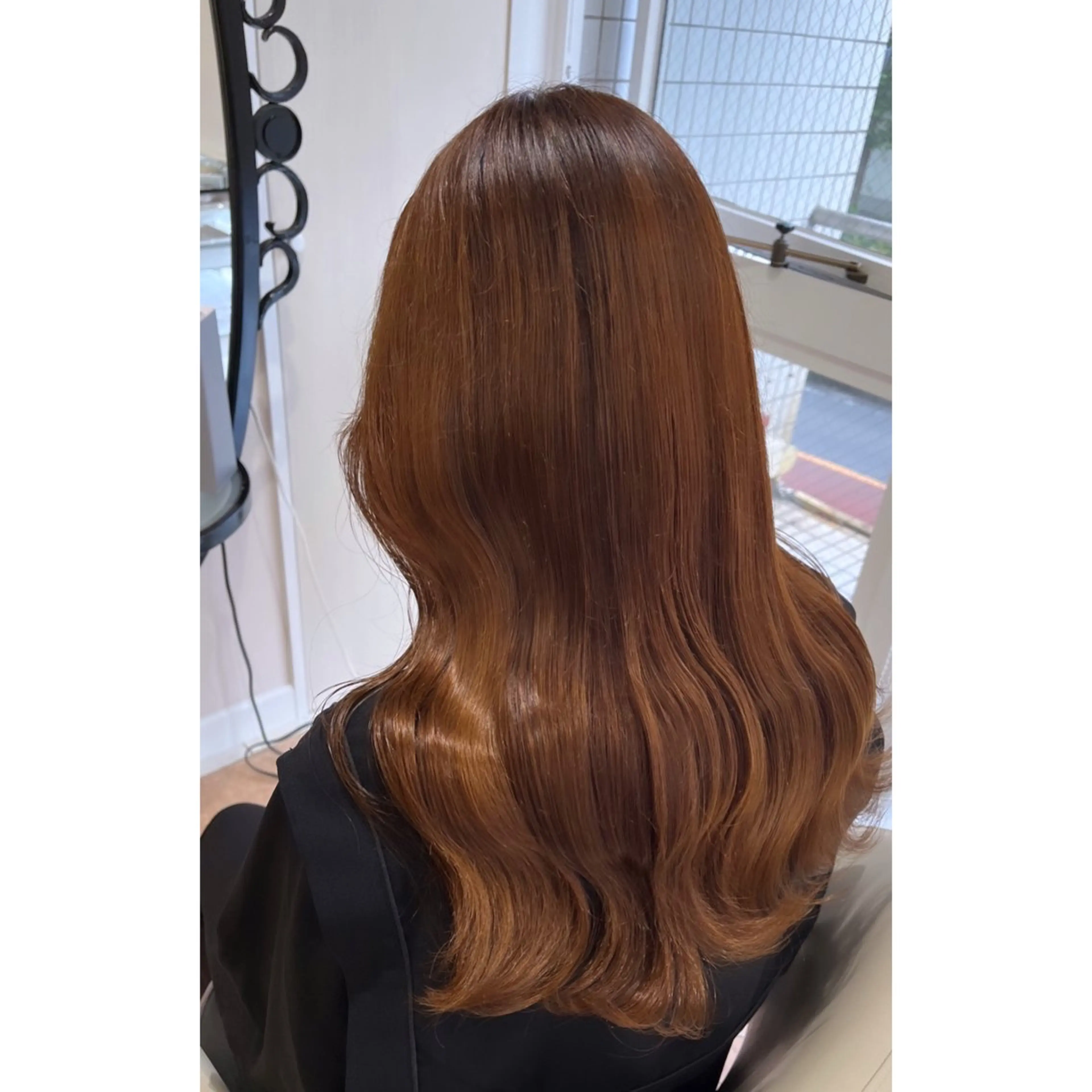 ロング カラー ヘアアレンジ 韓国ヘア 🎀中川綾乃🎀のヘアスタイル