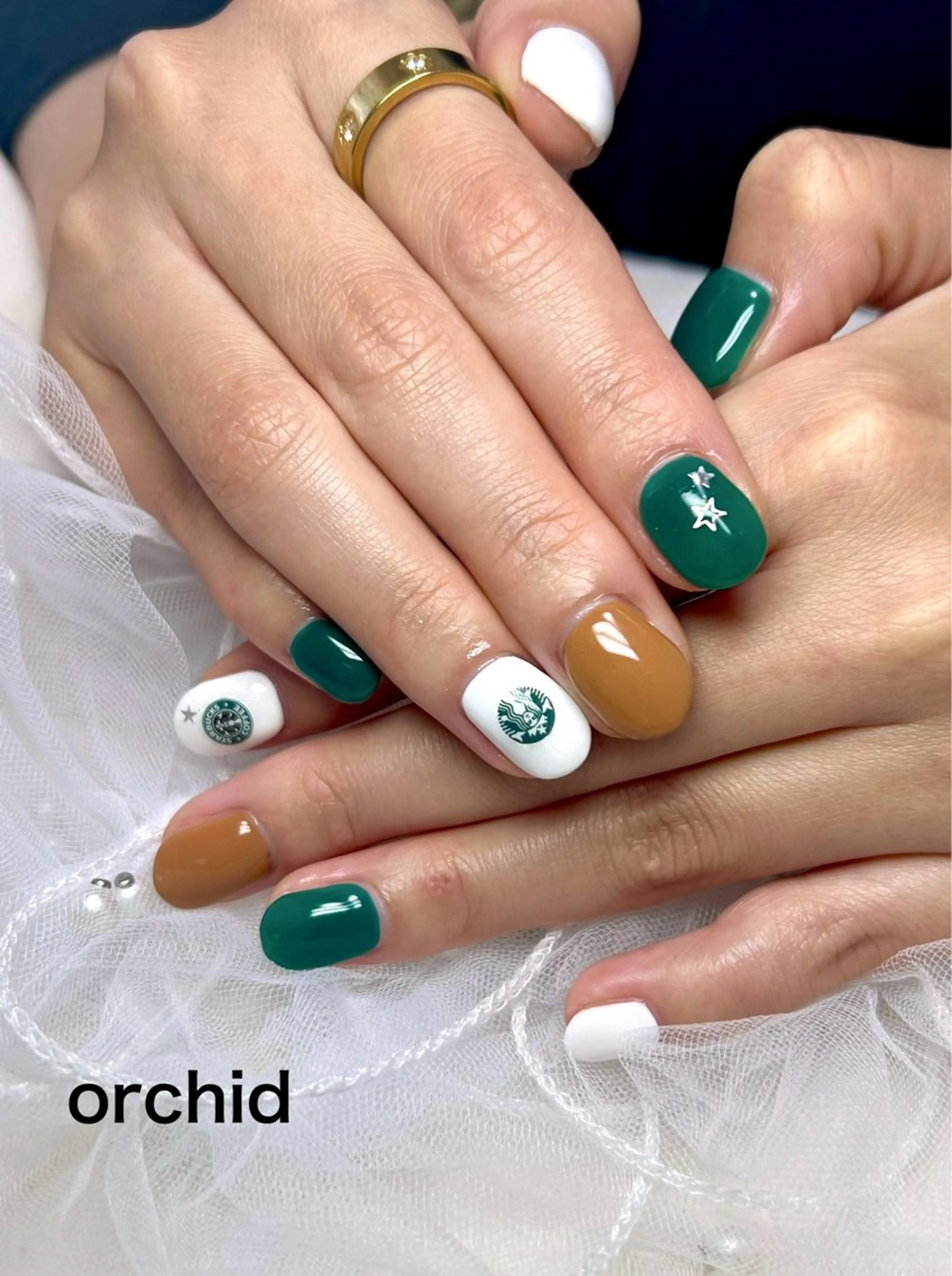 ネイル orchid ♡オーキッドのネイルデザイン