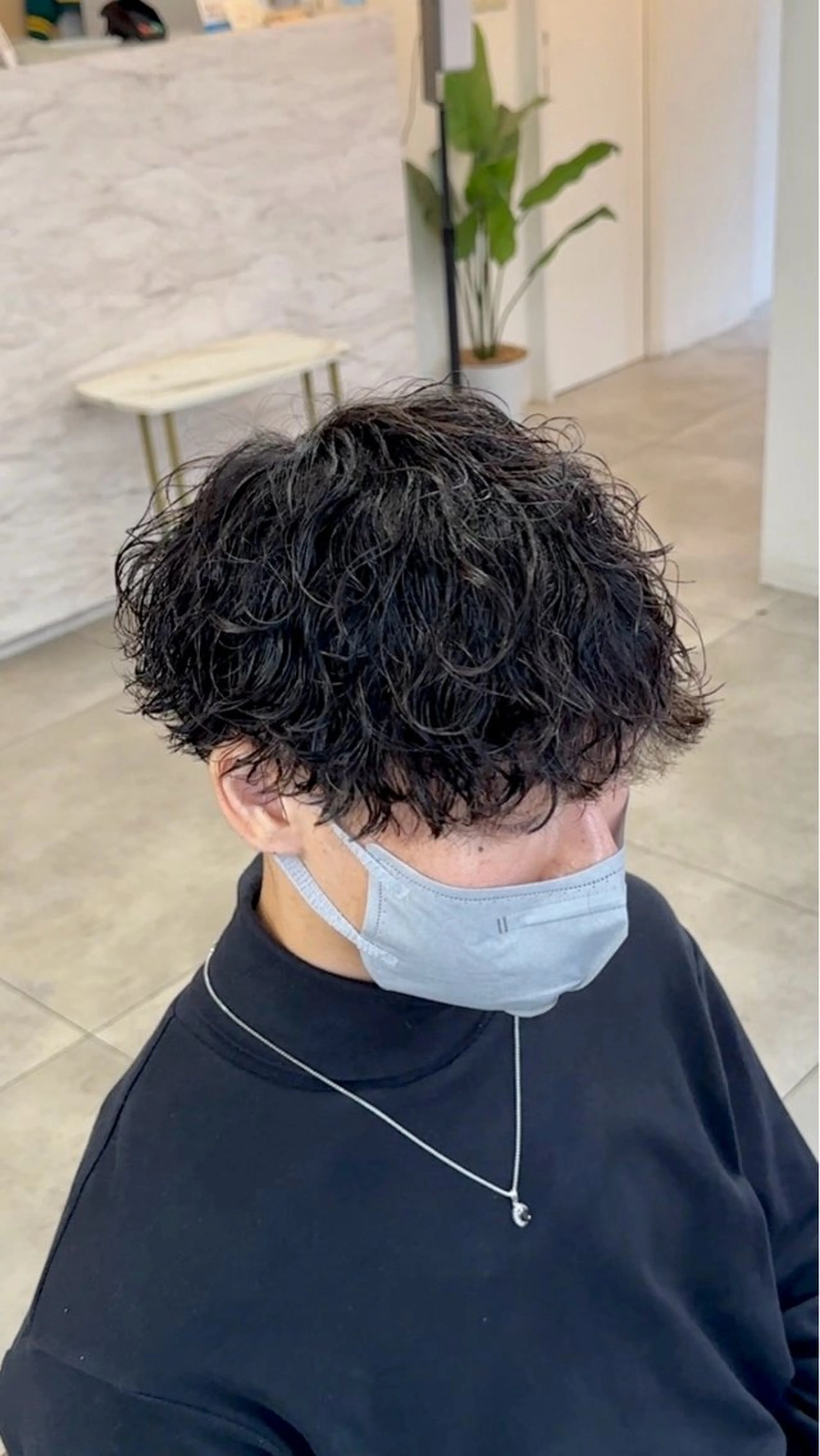 パーマ メンズ メンズパーマ 波巻きパーマ メンズパーマ/新宿/ サイカショウイチのヘアスタイル