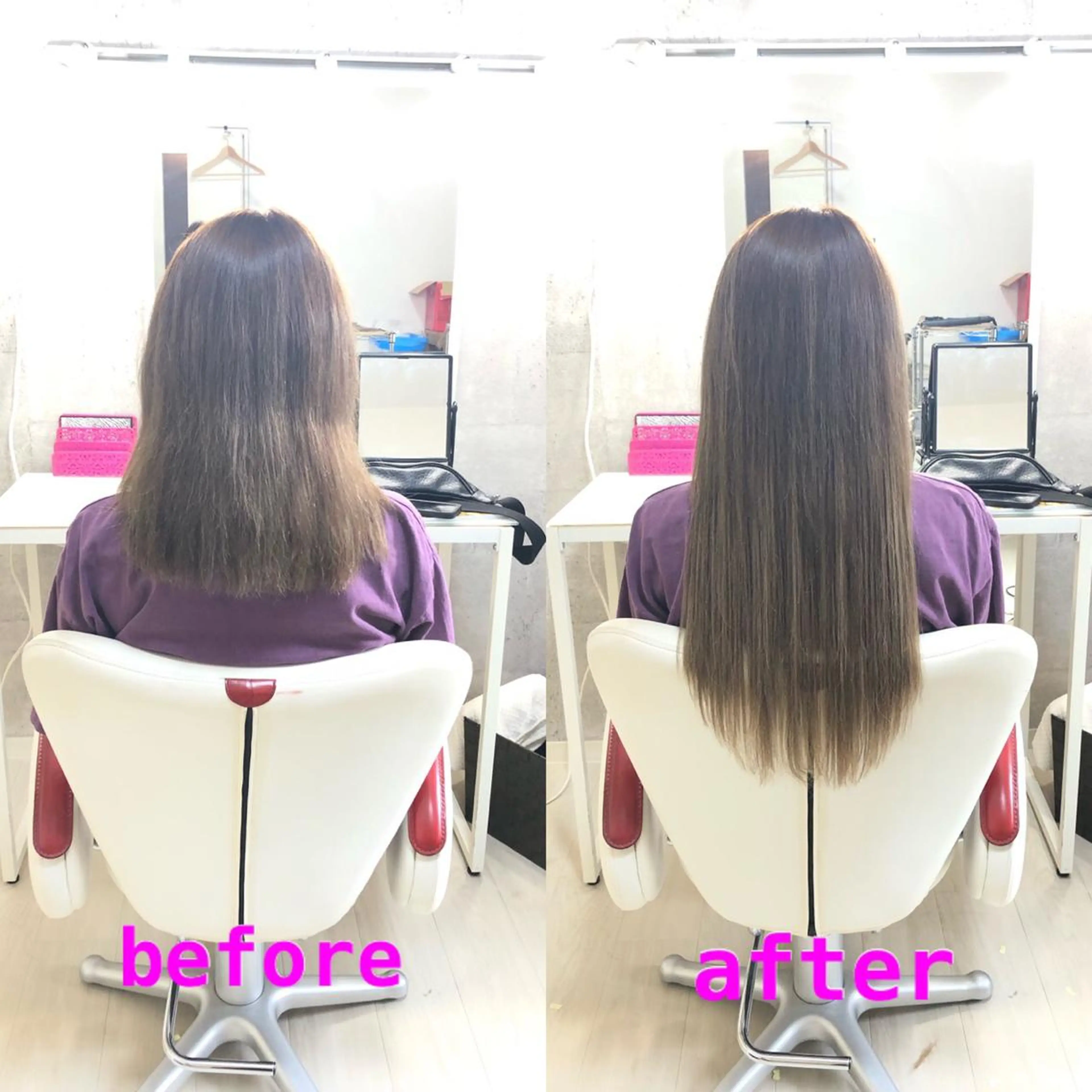 ロング エクステ 🌸ドレスアップ 心斎橋店🌸のヘアスタイル