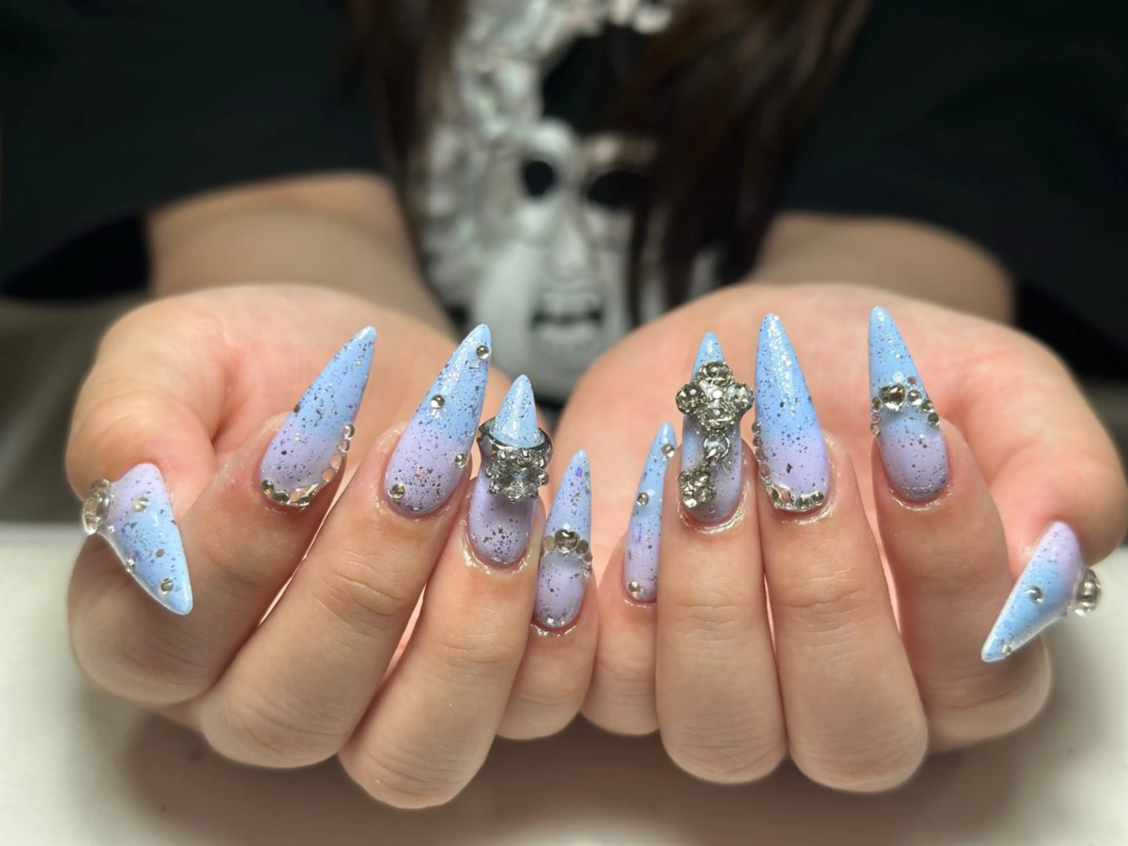 ネイル アートネイル 成人式 ジェルネイル ニュアンスネイル 夏ネイル ハンドネイル Nienail_ Luxeのネイルデザイン