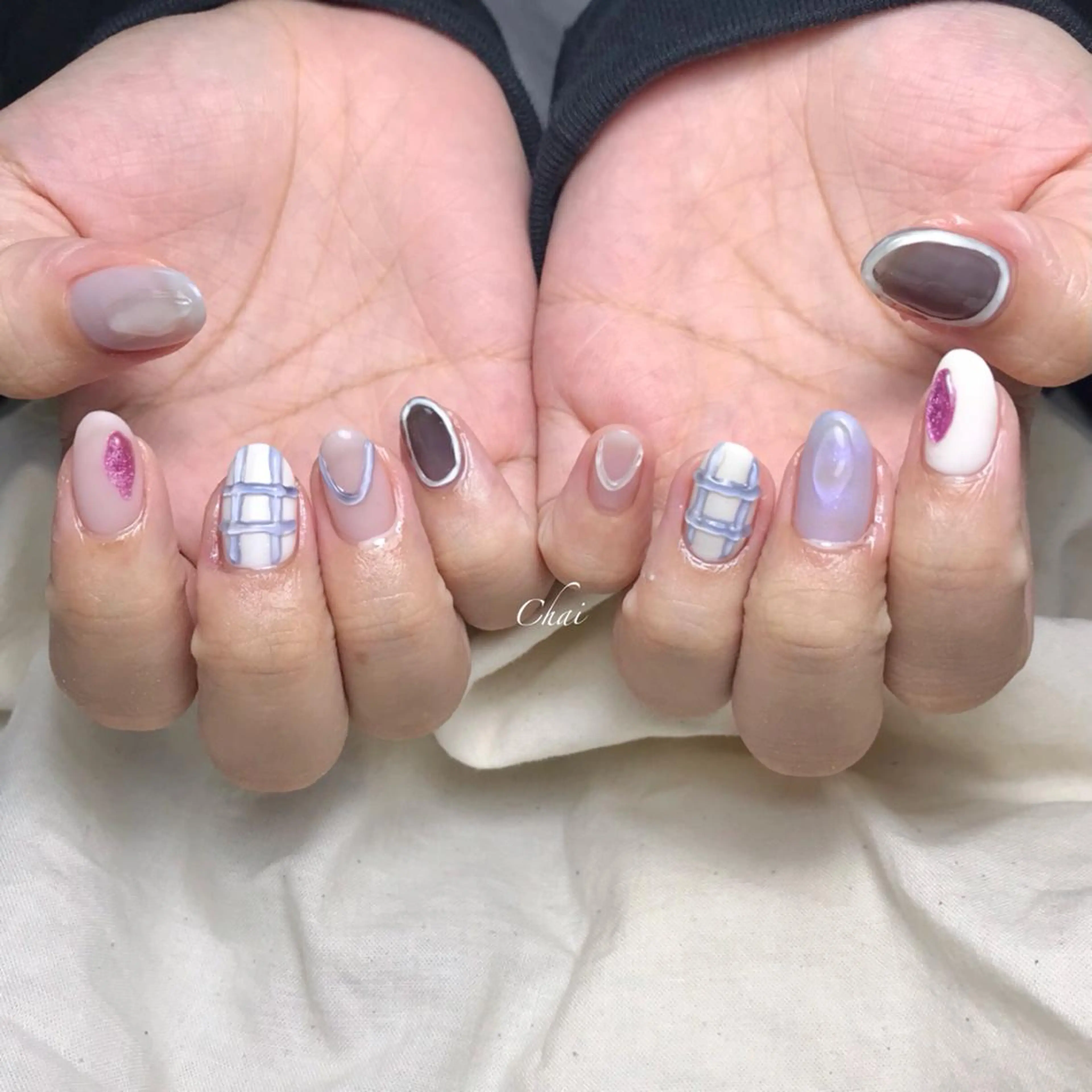ネイル ハンドネイル 💅chainail _aiのネイルデザイン