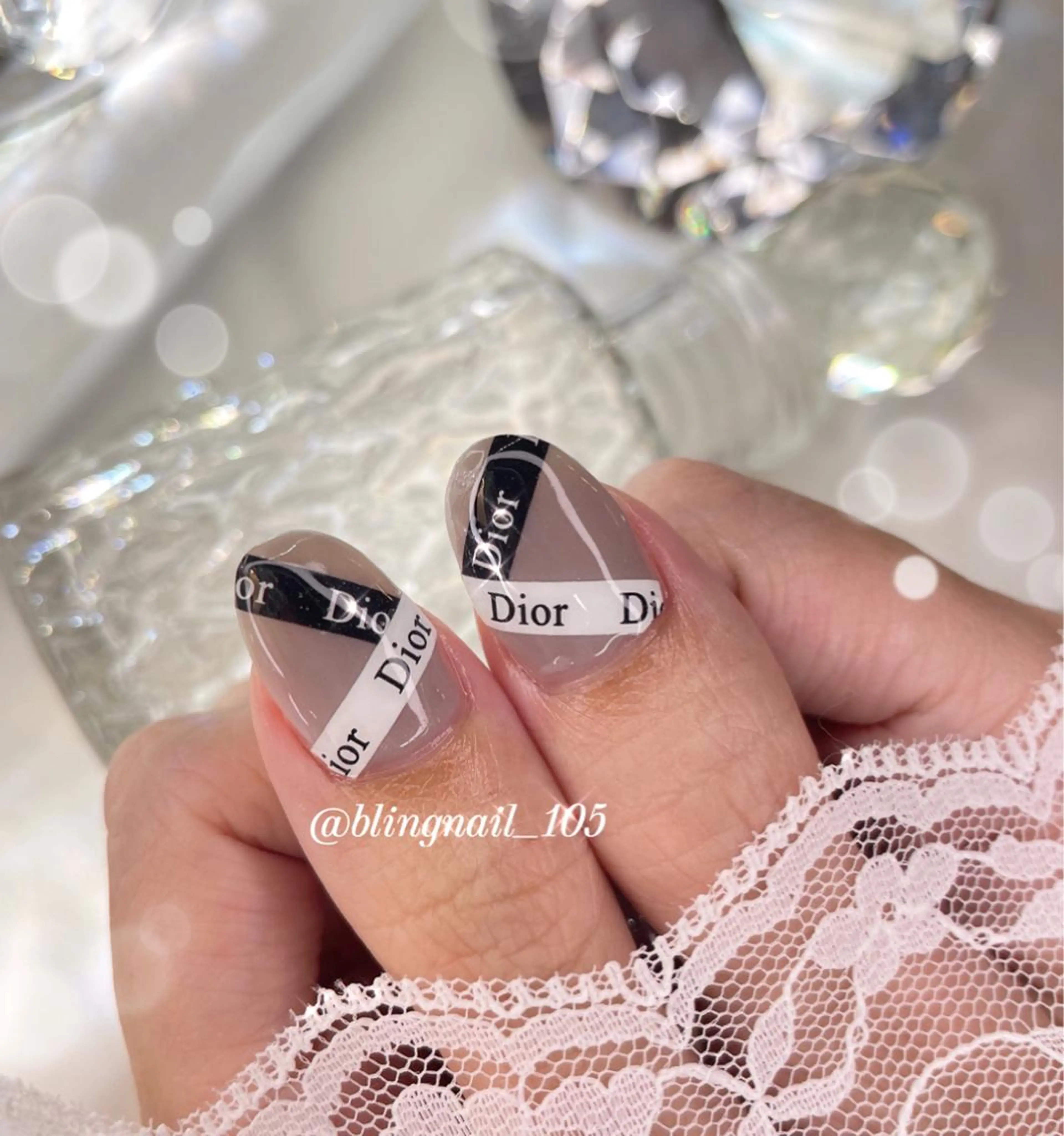 ネイル 23時まで❤︎韓国、 ワンホンネイルのネイルデザイン