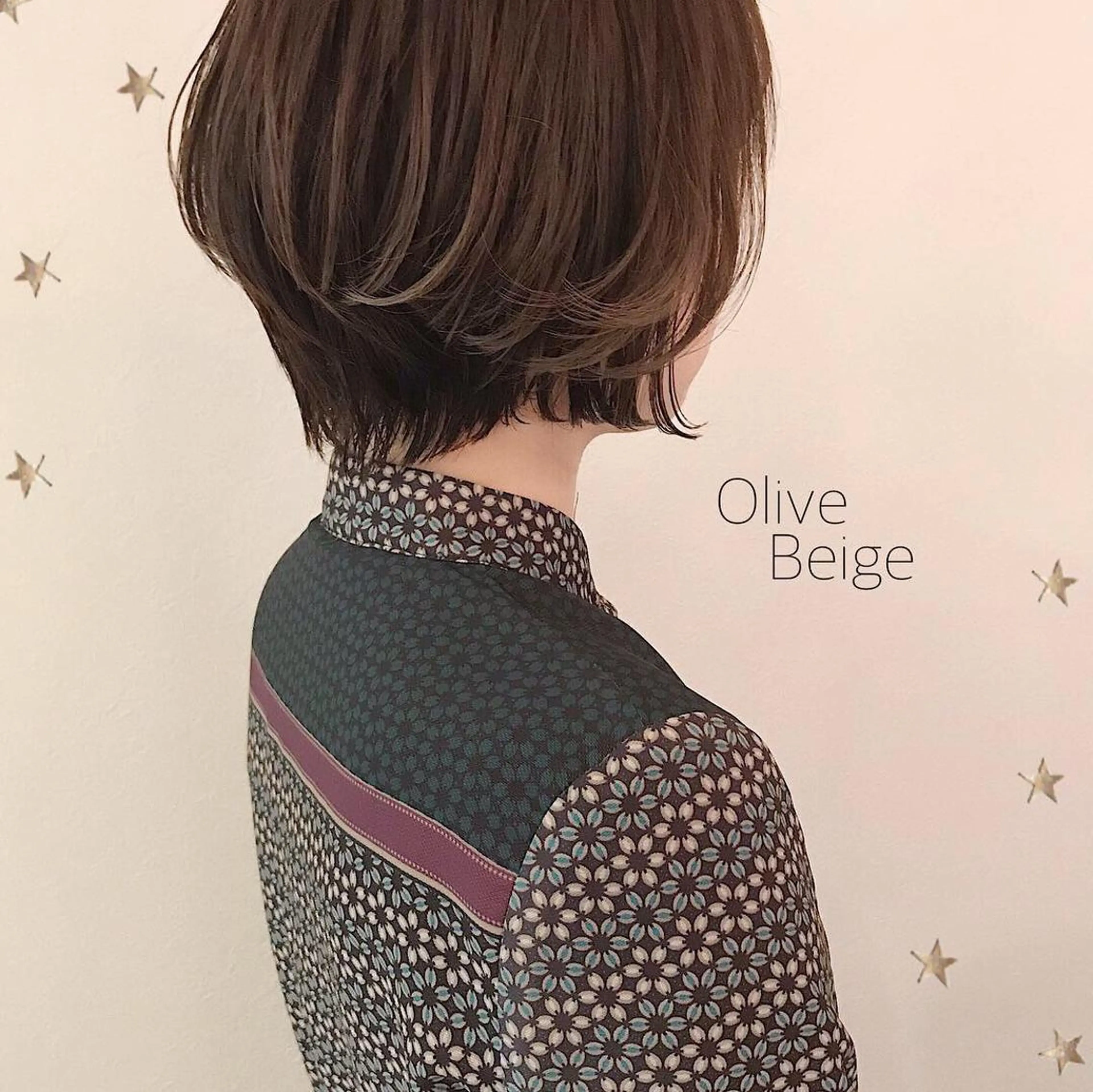 ショート カラー 市川 千夏のヘアスタイル