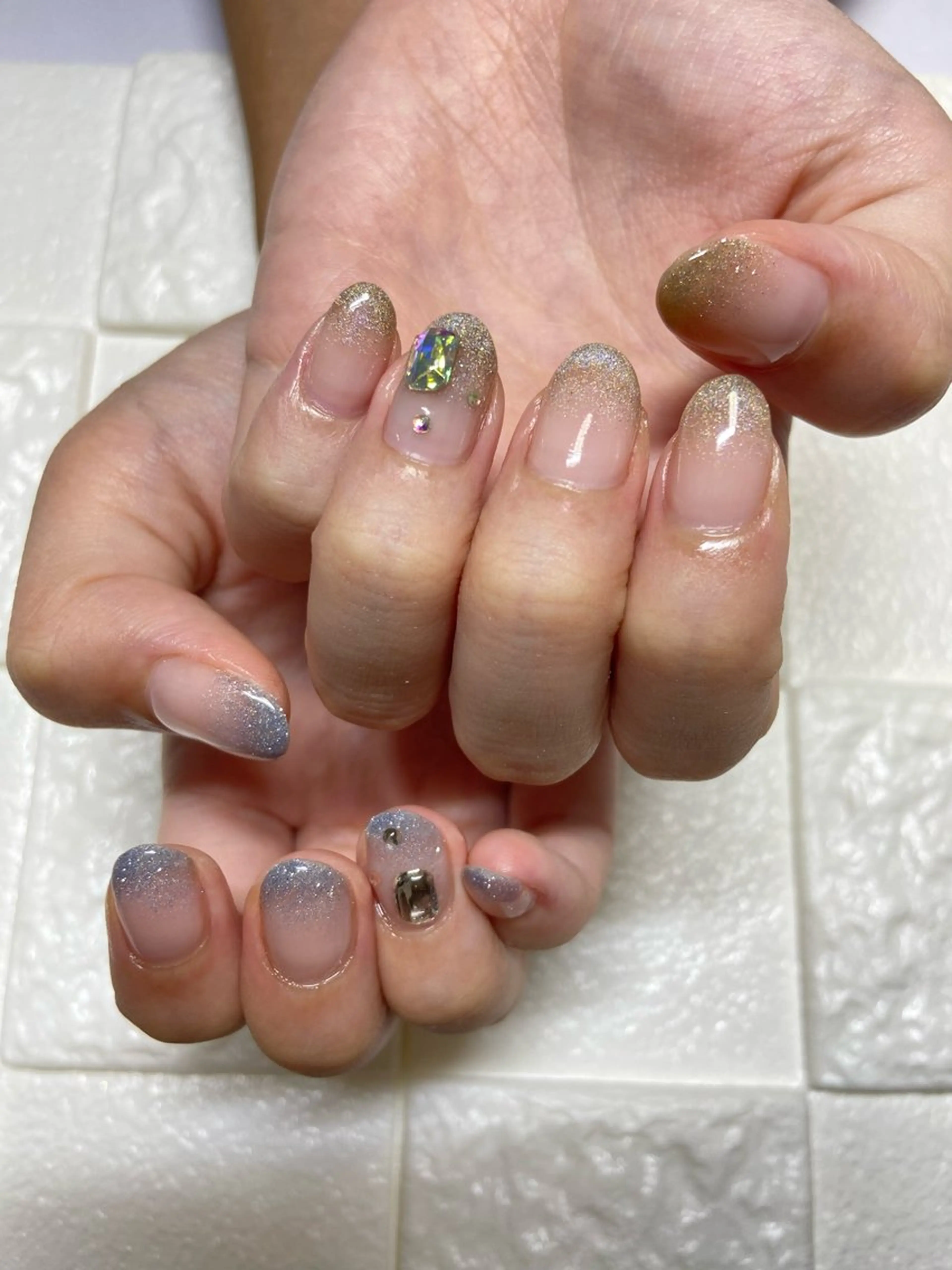 ネイル フラッシュネイル nail_ kinaのネイルデザイン