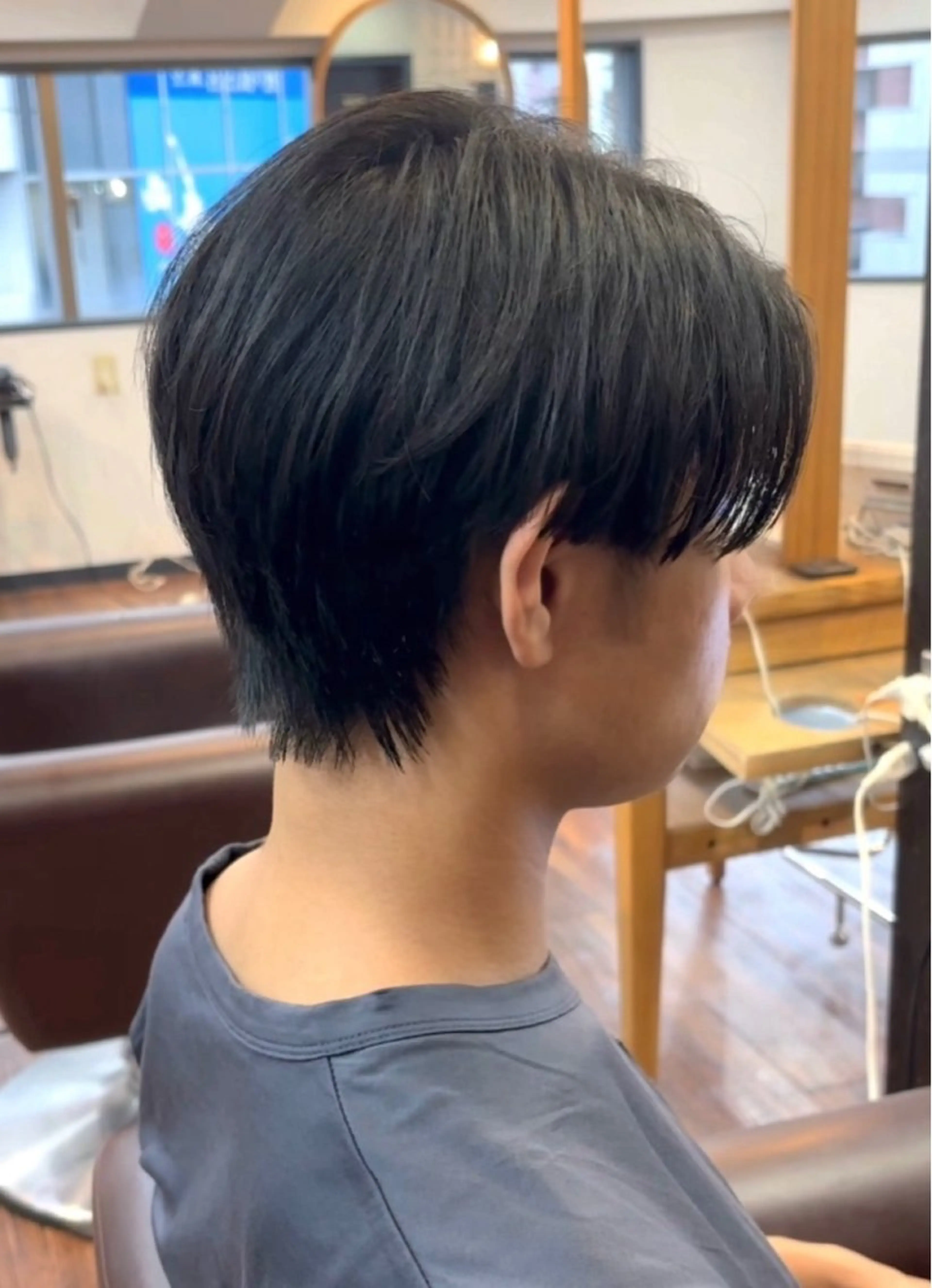 ショート カット トリートメント レイヤー/メンズ 竹田凪儀のヘアスタイル