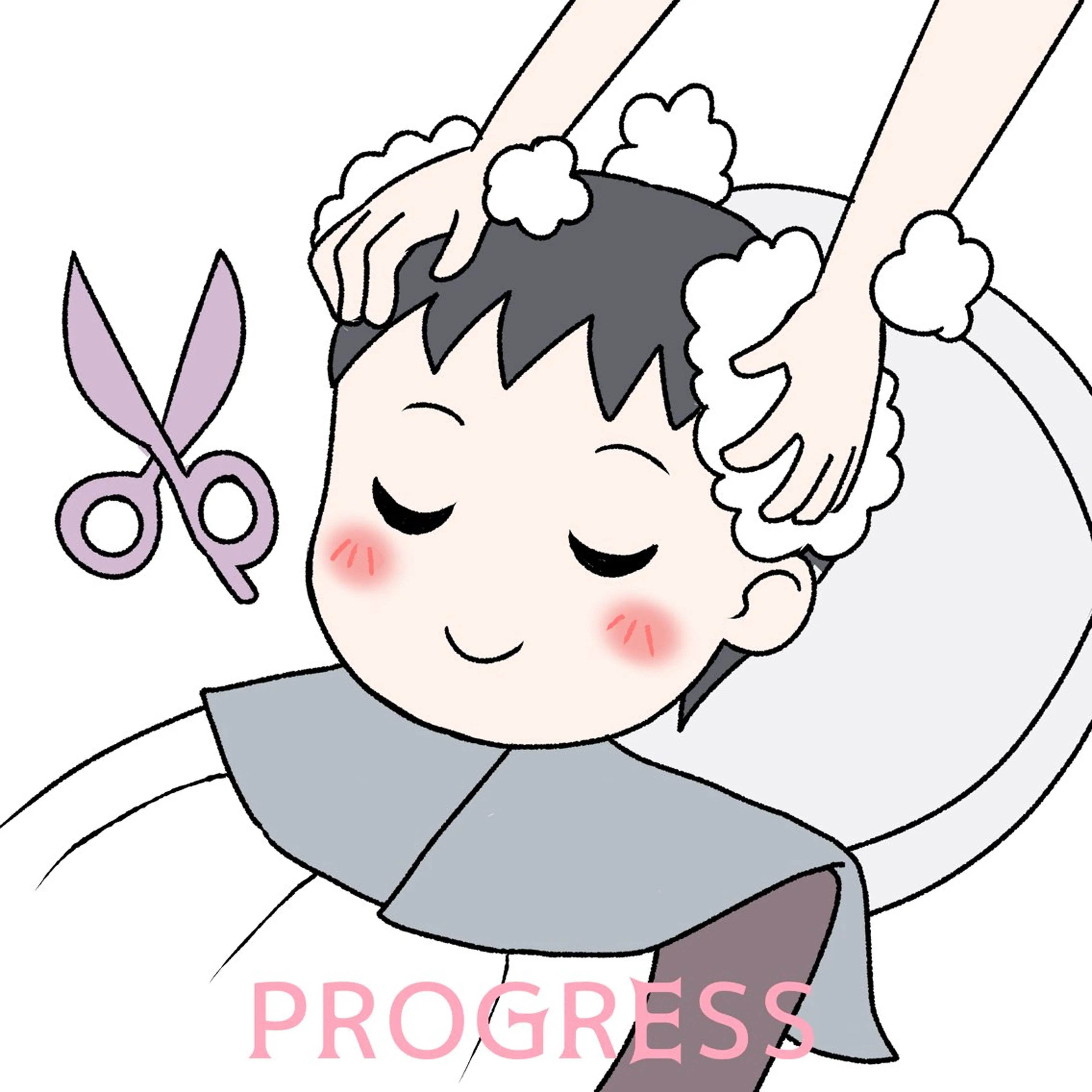 カット＋炭酸シャンプー[メンズにもオススメ！]の写真