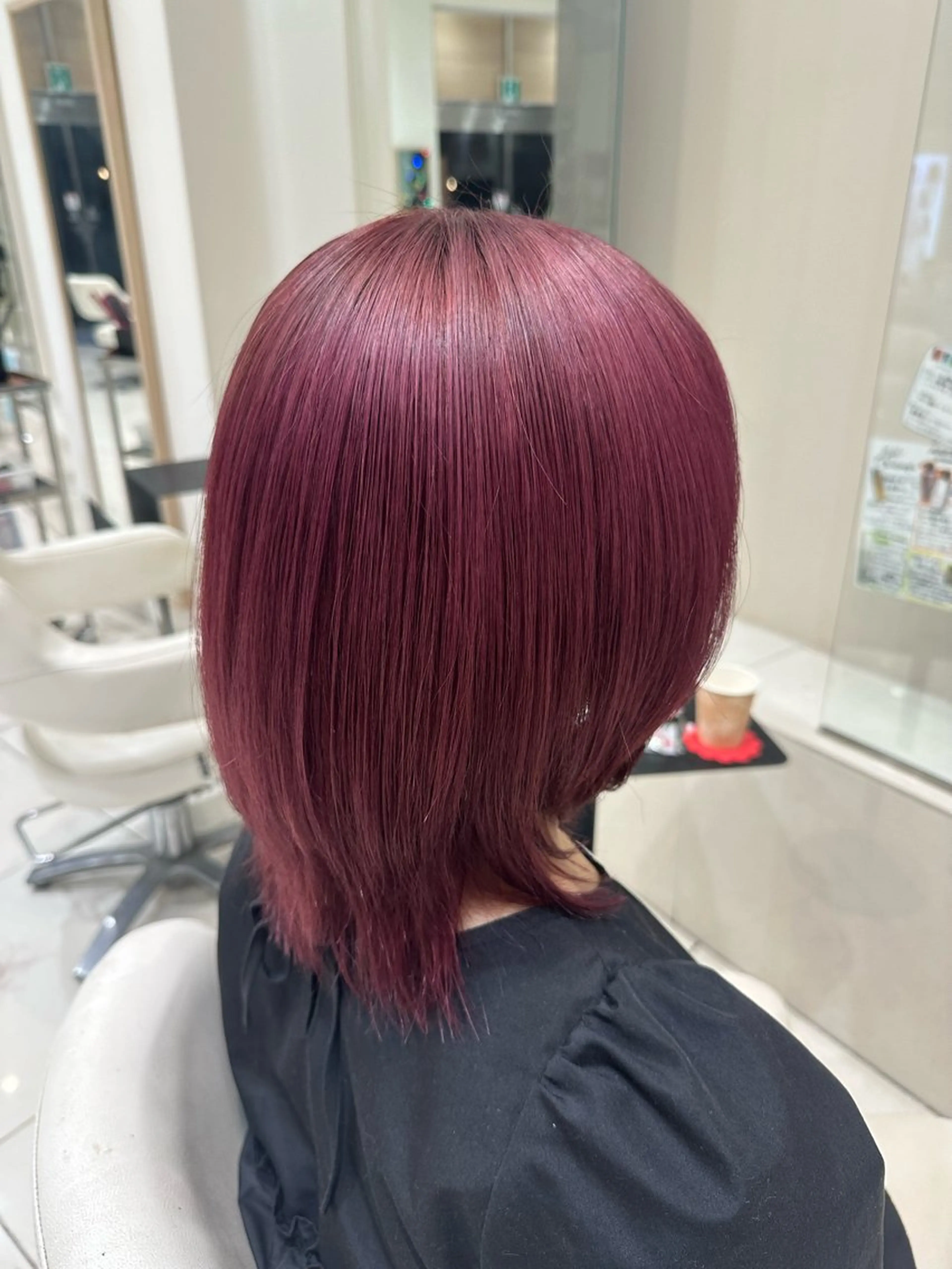 カラー 艶髪/ブリーチなし Wカラー🌺yuiのヘアスタイル