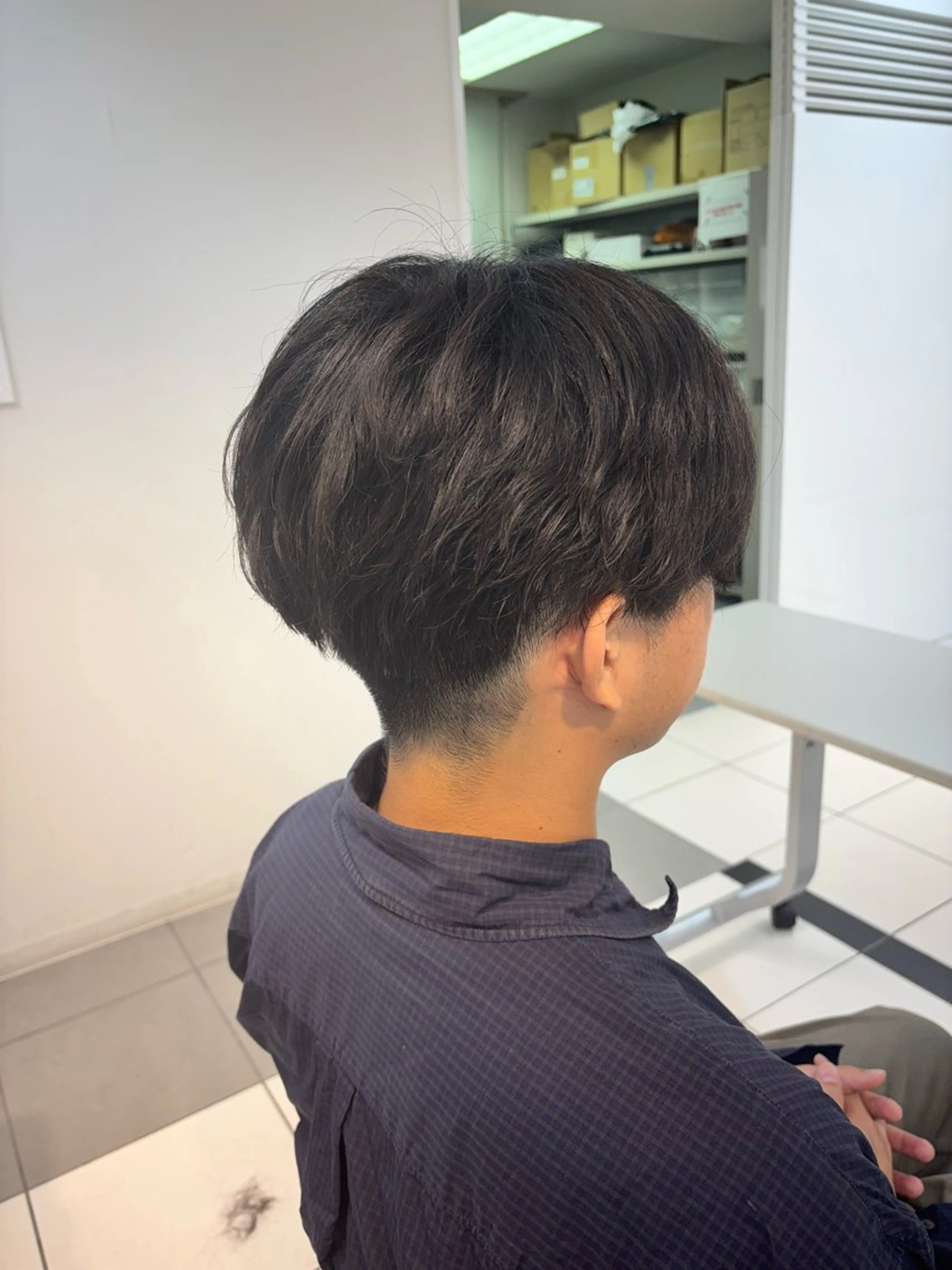 メンズ 🎀Maho🎀ボブ × 髪質改善のヘアスタイル