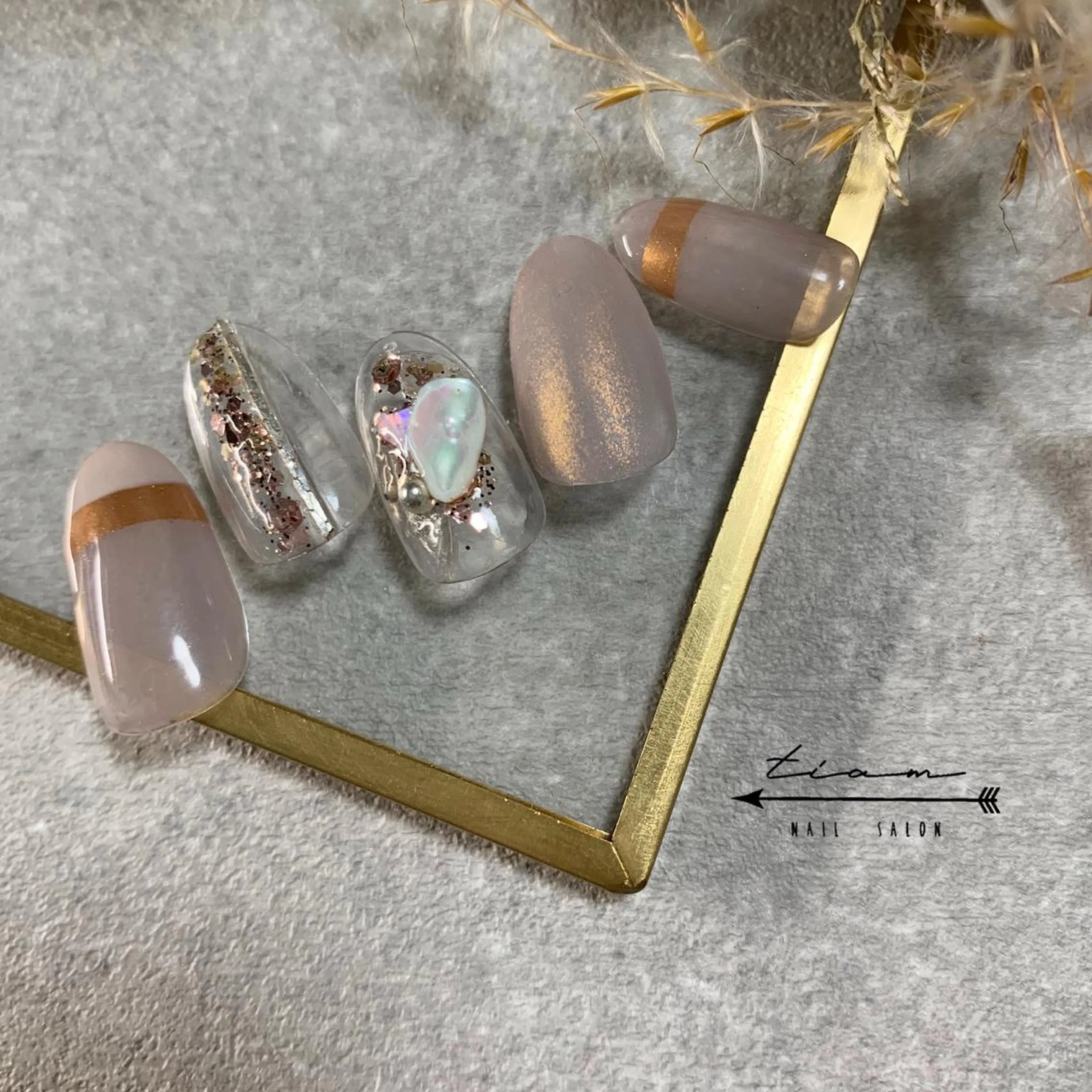 ネイル 𝑡𝑖𝑎𝑚𓂃 きむらゆきののネイルデザイン