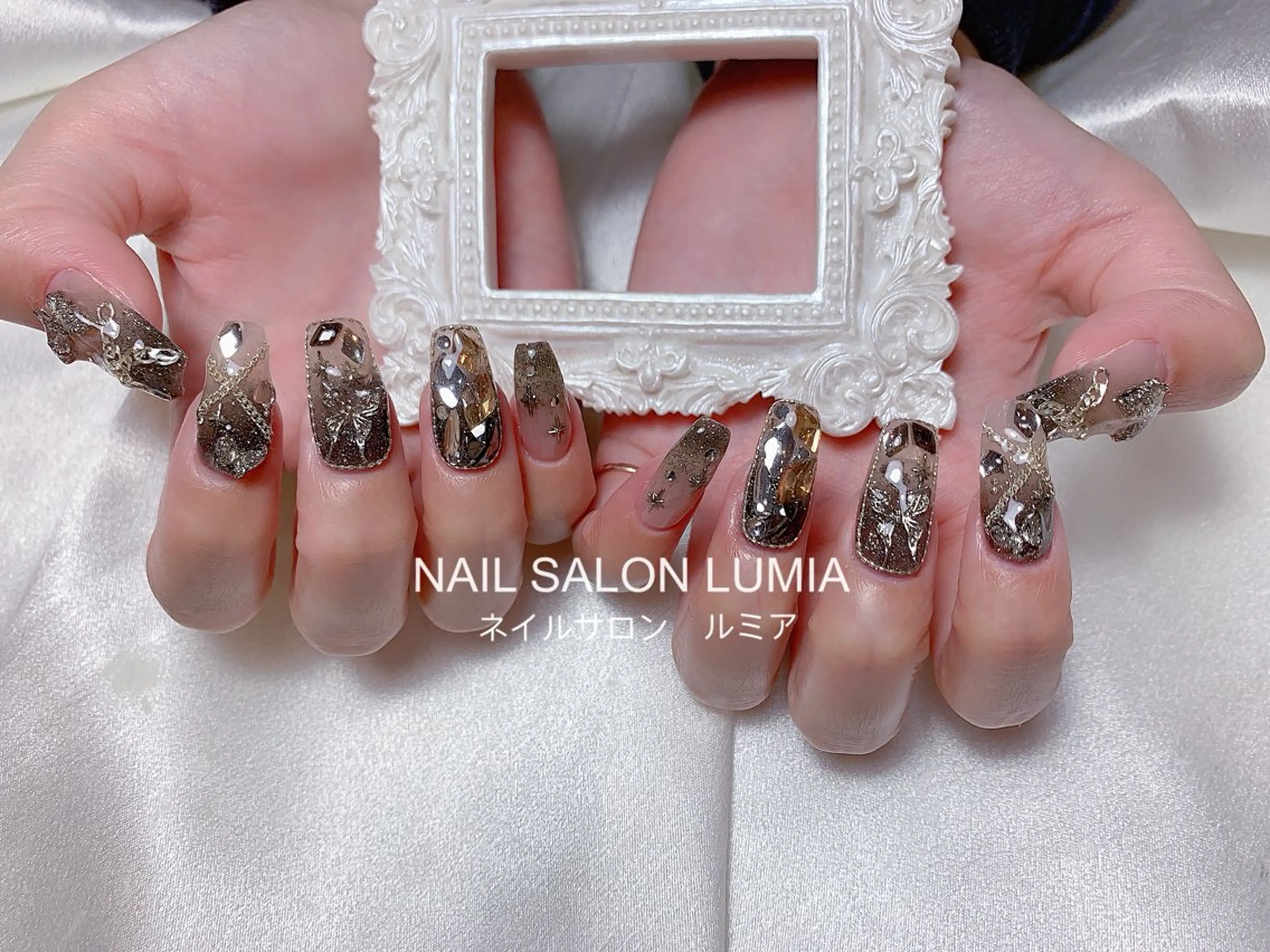 ネイル ハンドネイル ネイルサロン ルミア Lumia 店長のネイルデザイン