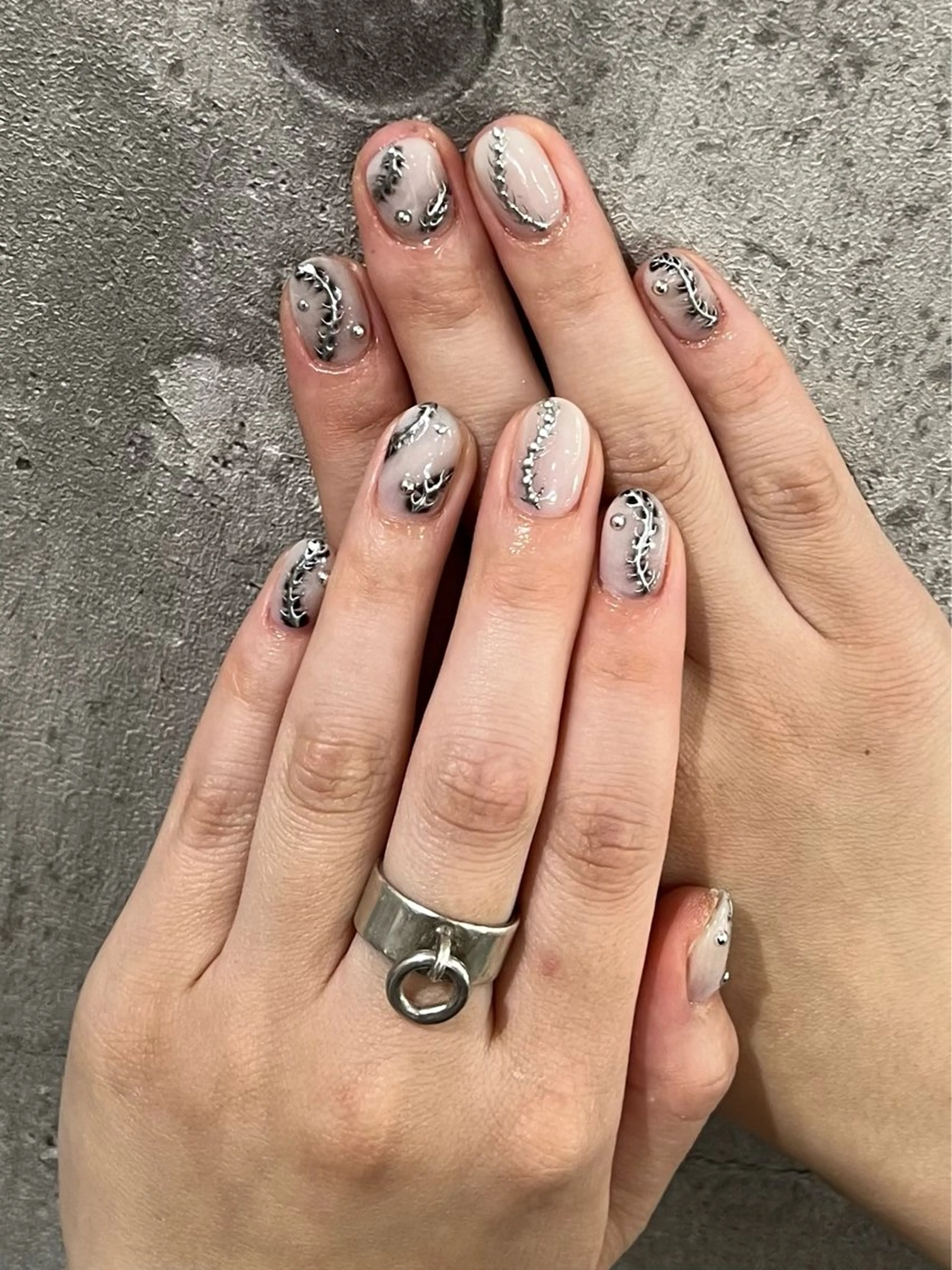 ネイル ハンドネイル Nes.nail 池袋所属・Nes.nail 長谷のネイルデザイン