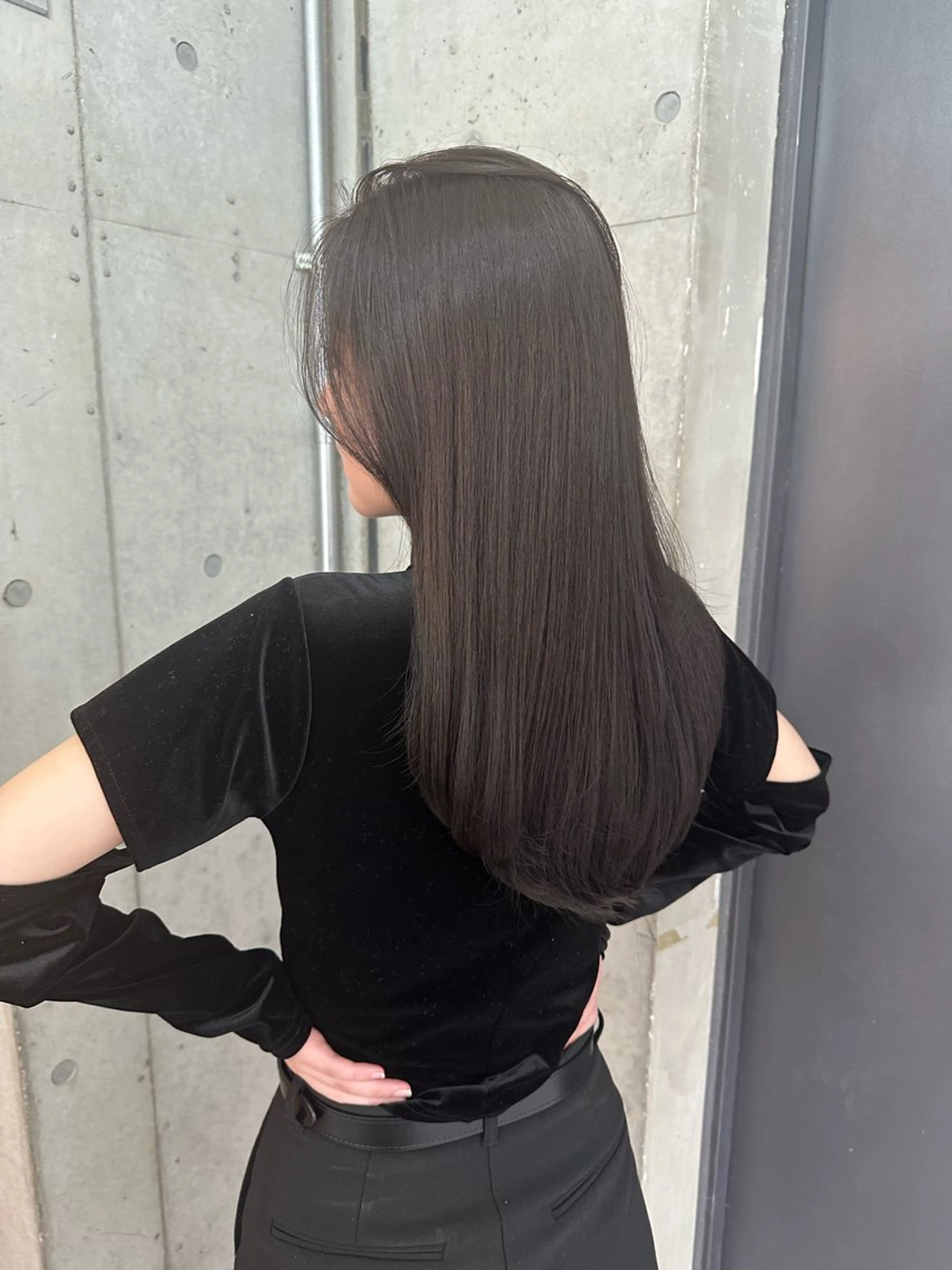 ロング カラー ヘアカラー ✨艶モテ/上質カラー 🪽🫧門倉瑠生のヘアスタイル