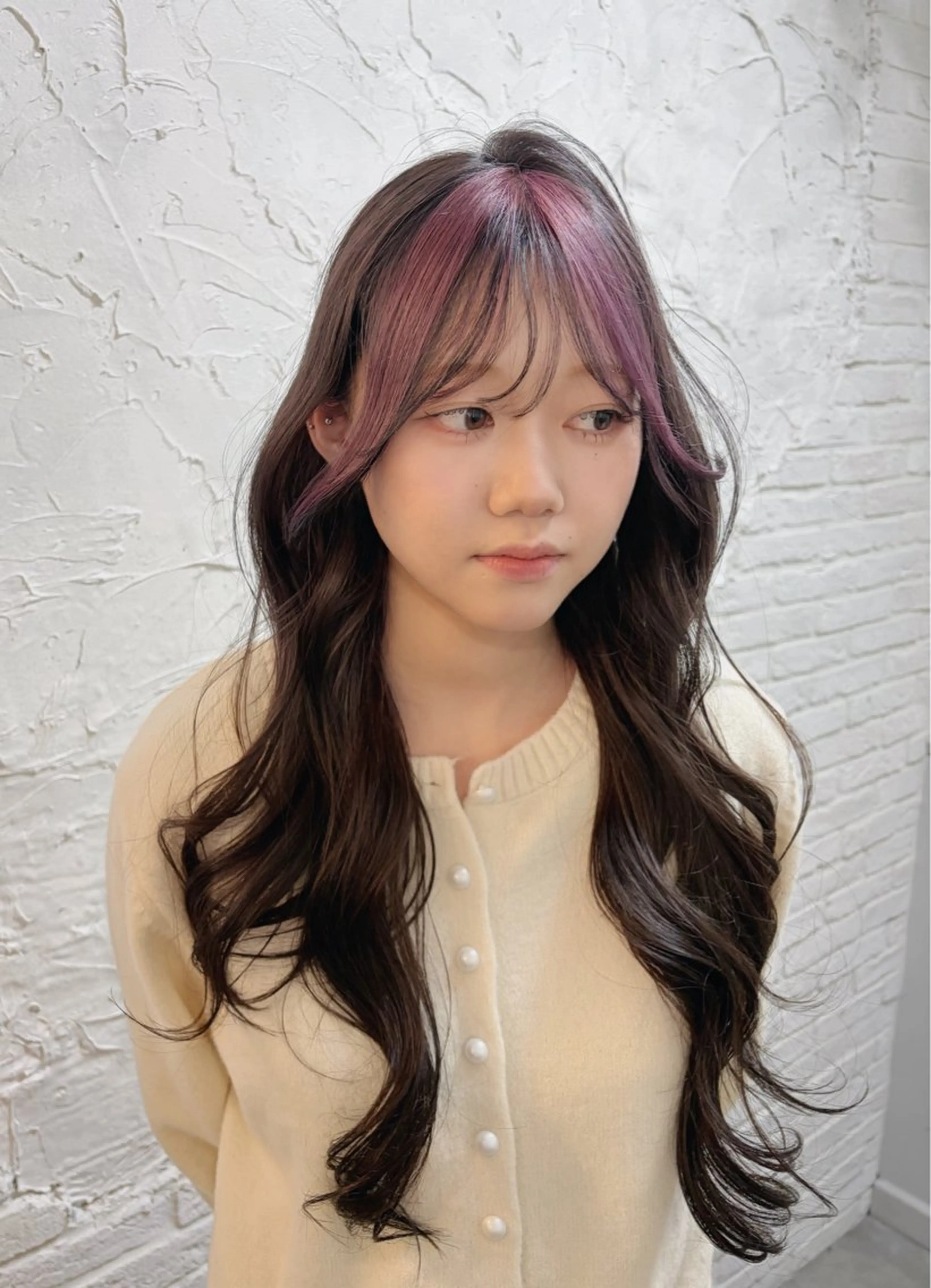 ロング カラー ヘアカラー トリートメント girly/ヘア メイクMitsukiのヘアスタイル