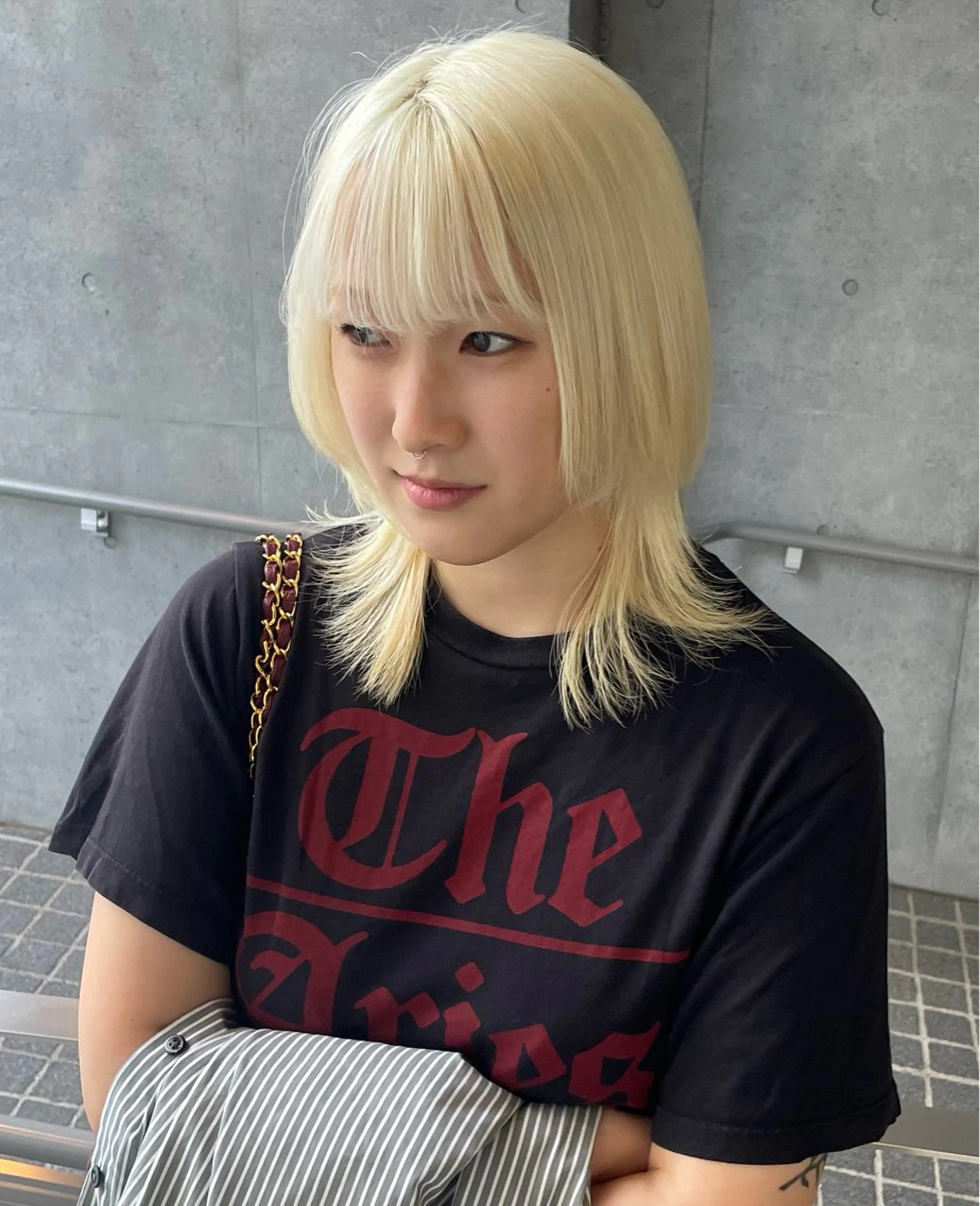 ショート カラー 🌈メンズパーマ🌈 メンズカットアリサのヘアスタイル