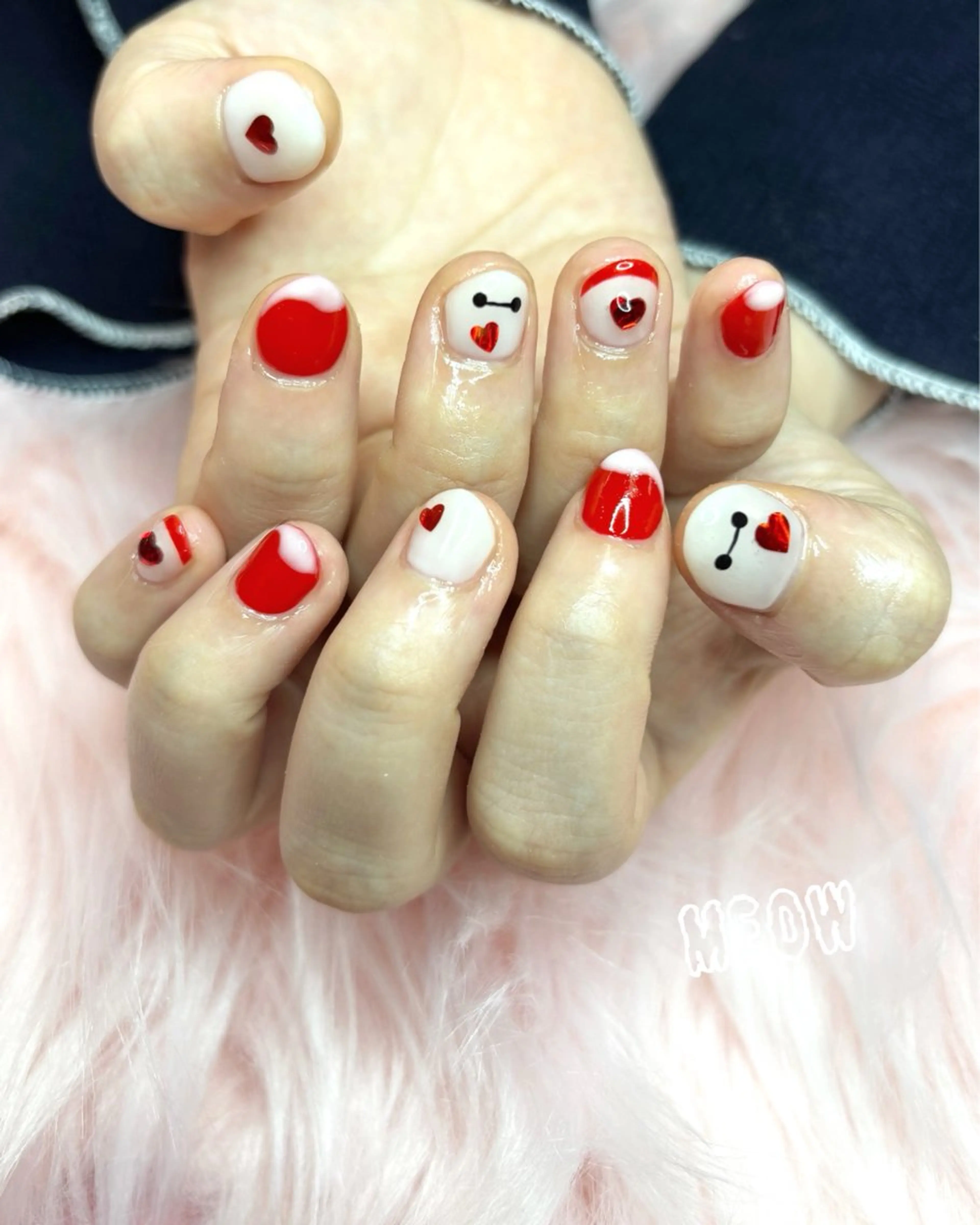 ネイル ハンドネイル BodyDesignSalonEene.所属・MEOW RANのネイルデザイン