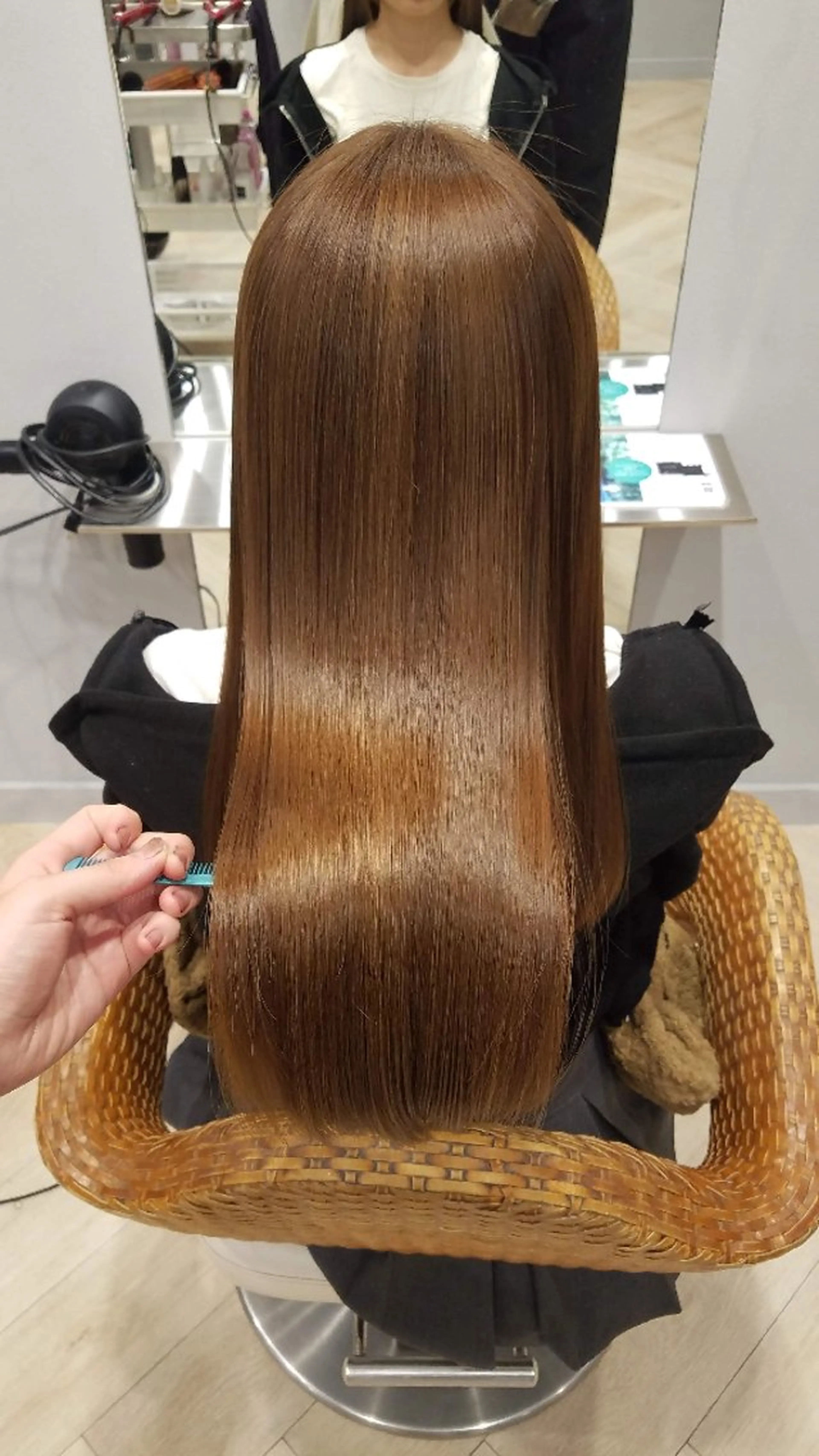 ヒジオカ リナのヘアスタイル