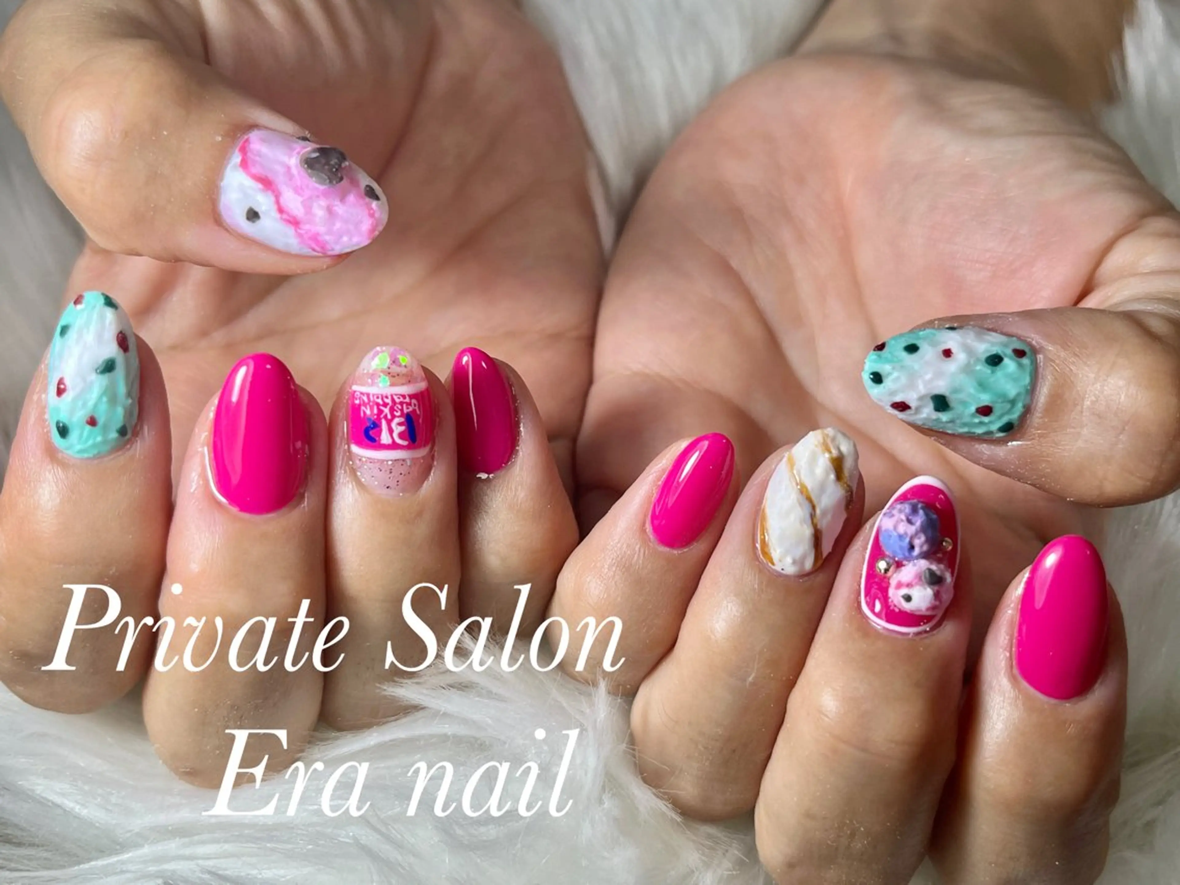 ネイル 持ち込み Era nailのネイルデザイン