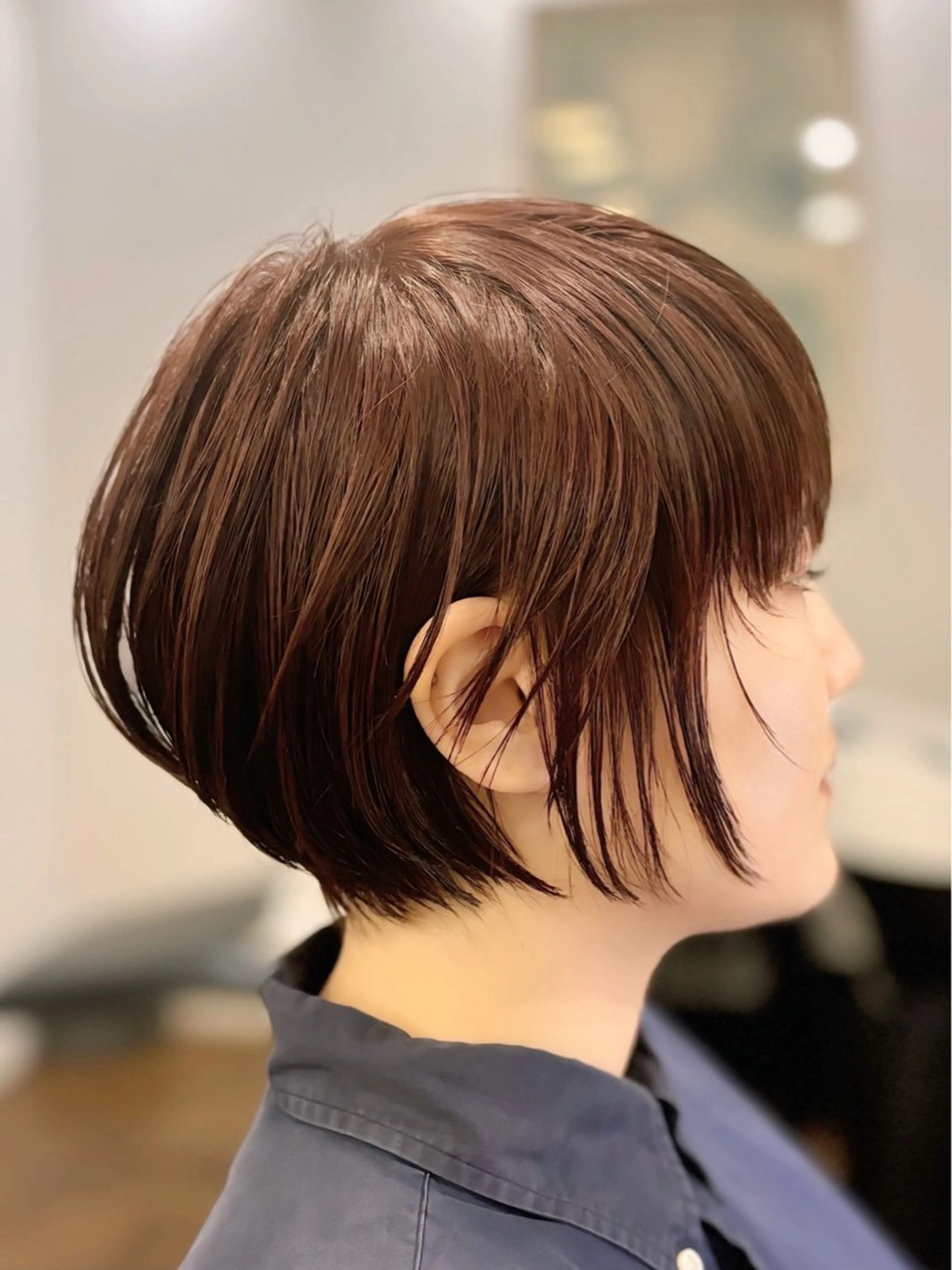 ショート ショートヘア カット コバヤシ リョウタのヘアスタイル