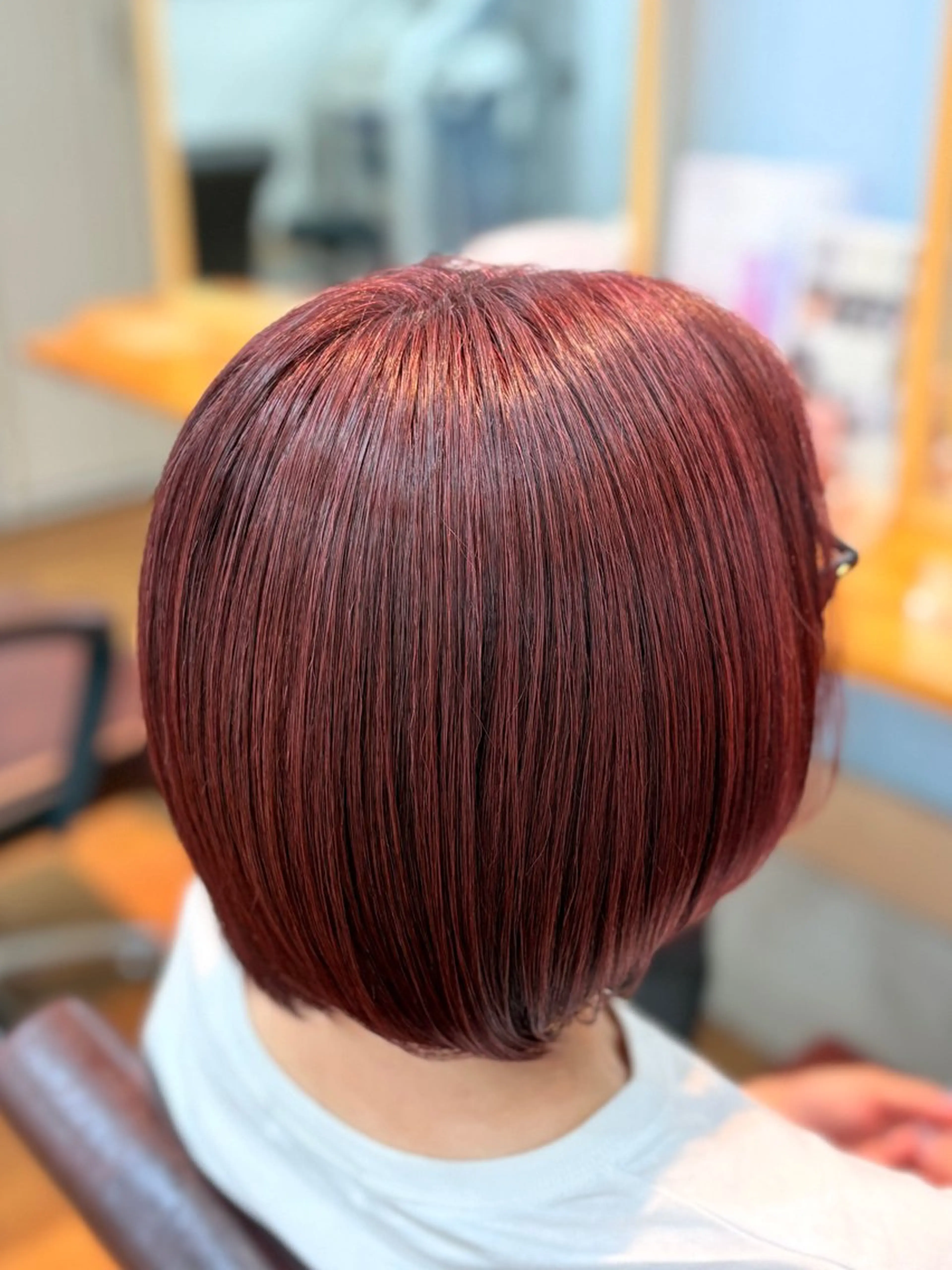ミディアム カラー 髙木 優人のヘアスタイル