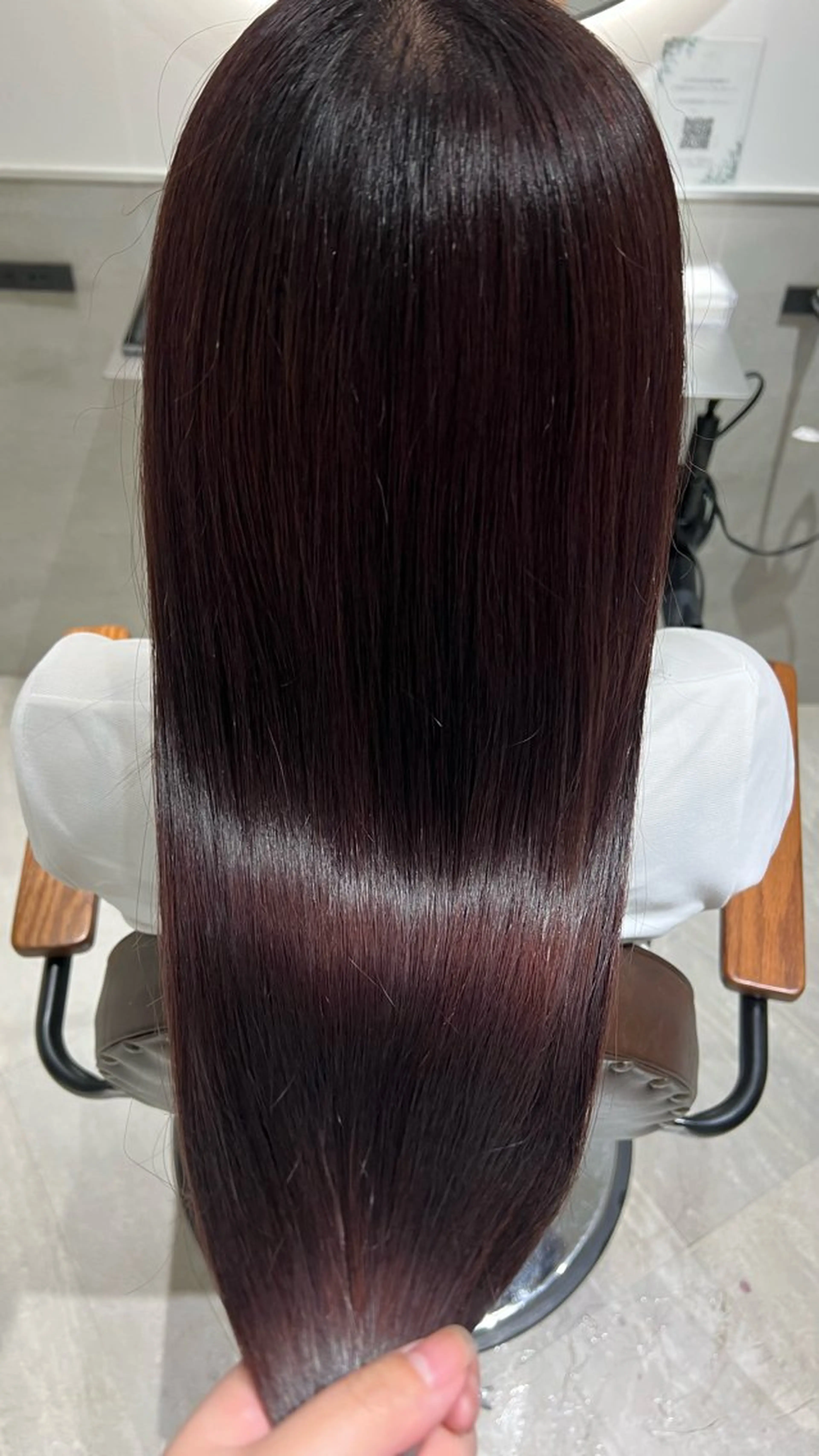 カラー ブラウンカラー ピンクカラー ヘアカラー トリートメント 髪質改善特化/ 艶髪 / 銀座/ ゆうびのヘアスタイル