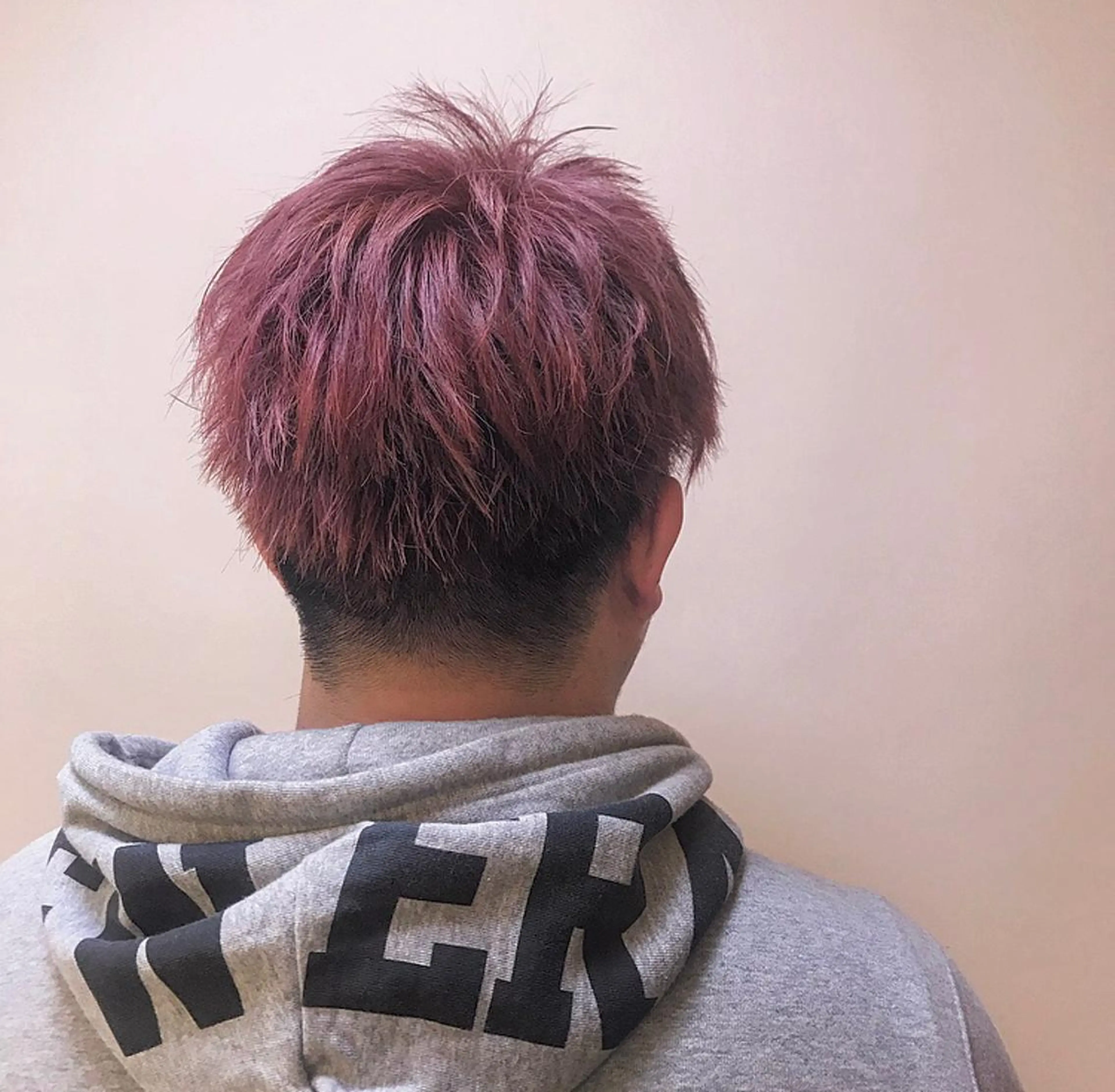 ショート カラー メンズ 似合わせカットカラー ♡佐藤捺美のヘアスタイル