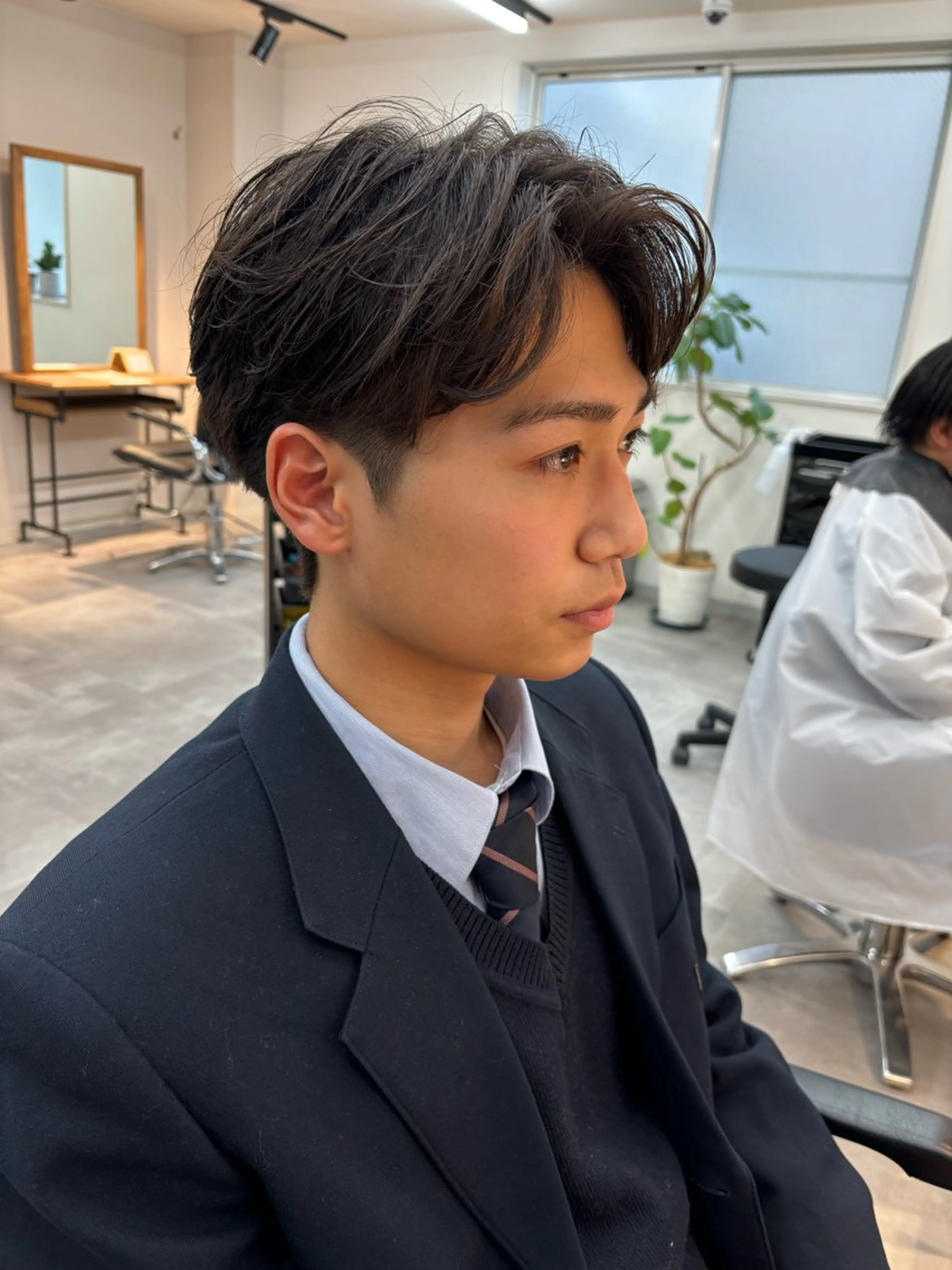 パーマ メンズ カルマパーマ メンズパーマ カット パーマ 保立/フェザーパーマ /メンズカット千葉のヘアスタイル