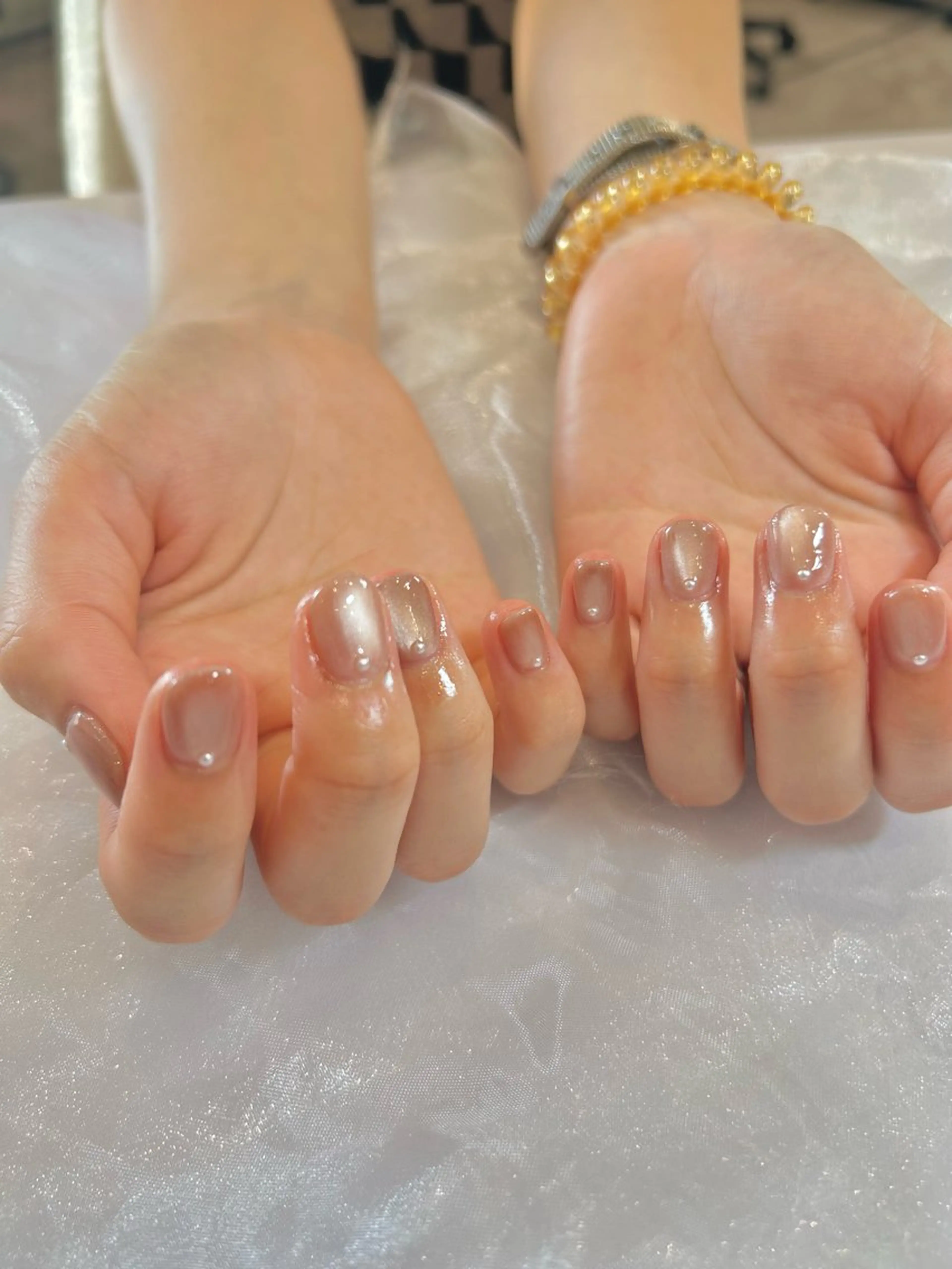 ネイル 阿部 まきほのヘアスタイル