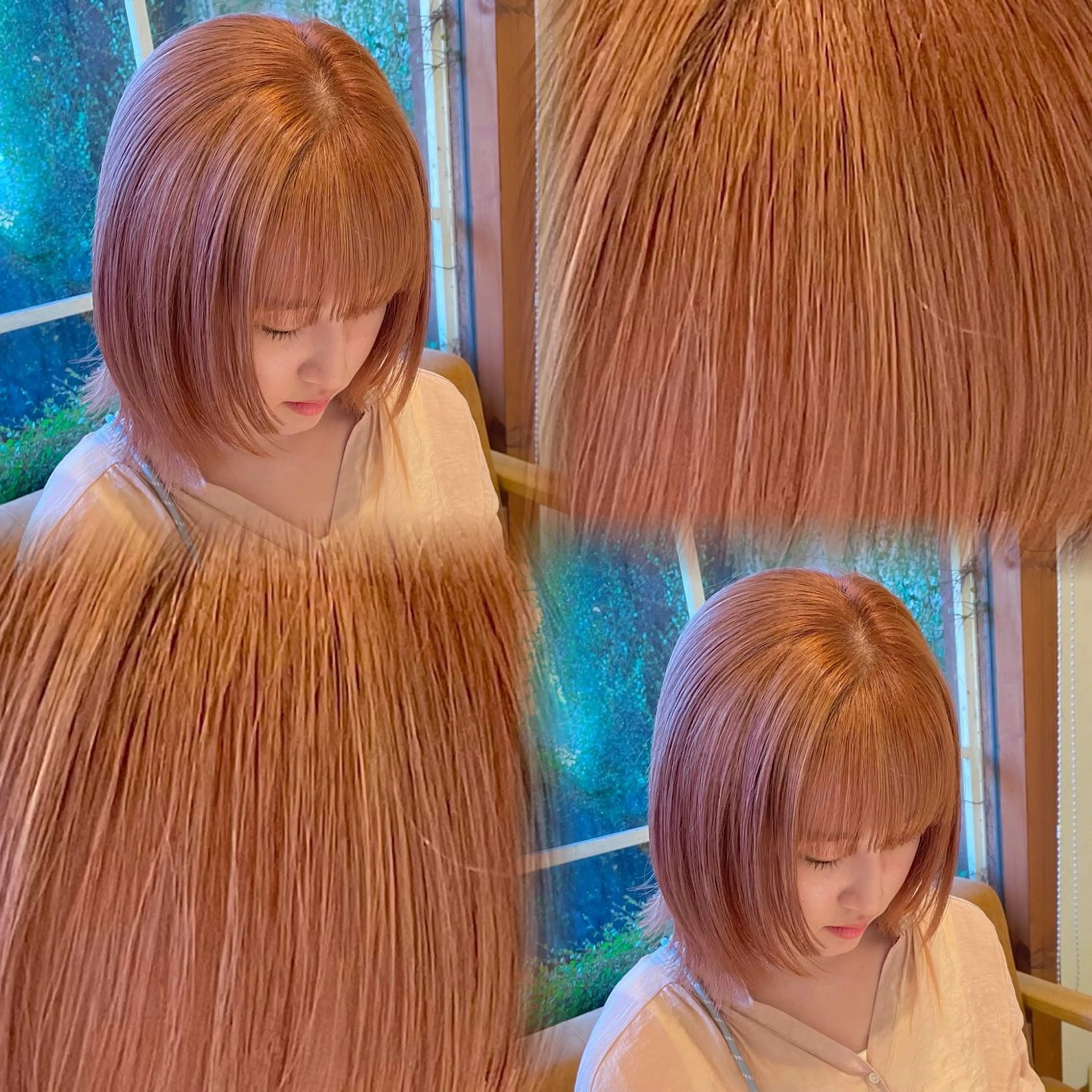 ミディアム 似合わせヘア🤎透明 感カラー🤎MIKAのヘアスタイル