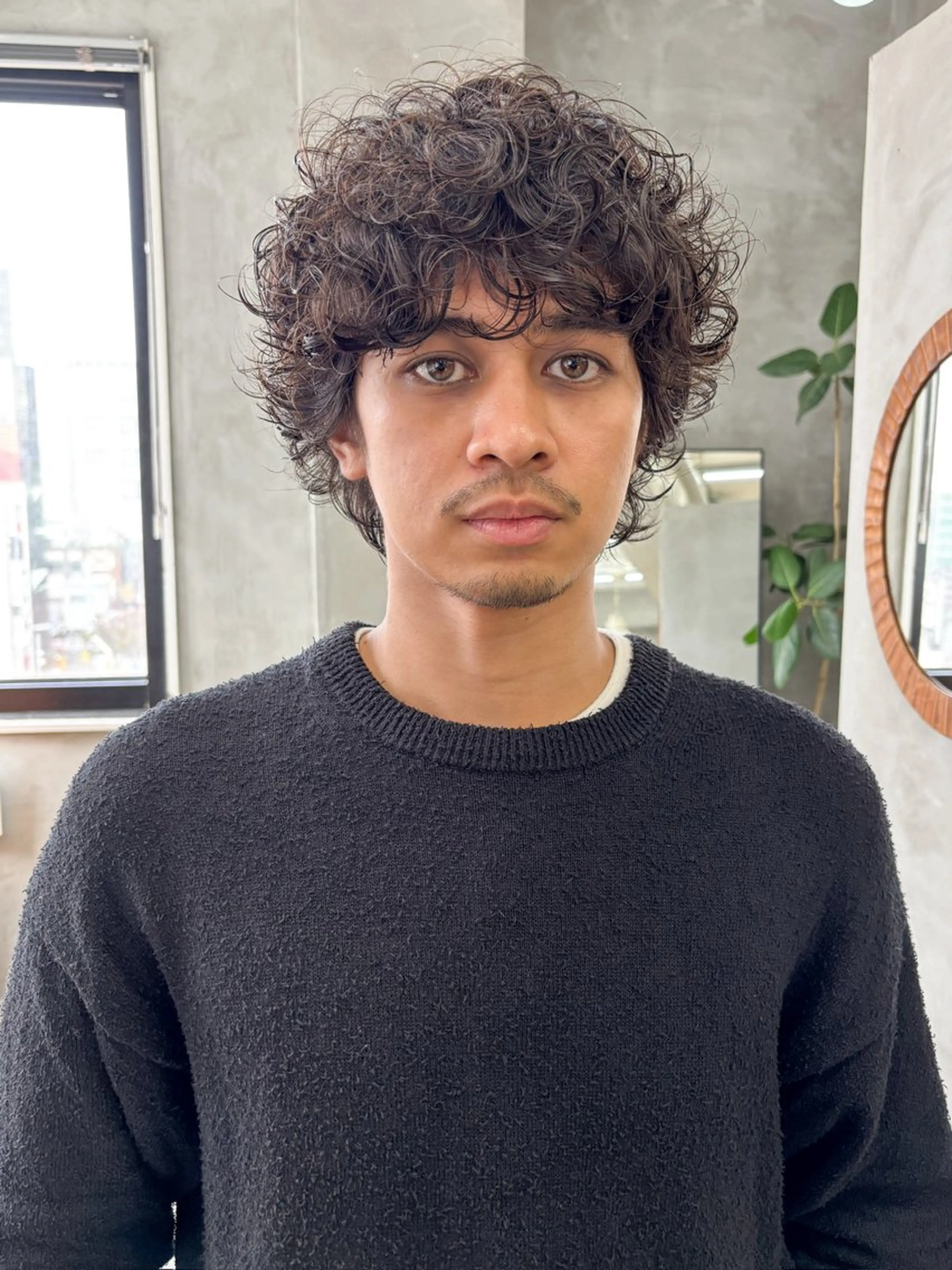 メンズ メンズパーマ カット パーマ 横井伴典　矢場町 メンズパーマ/カットのヘアスタイル