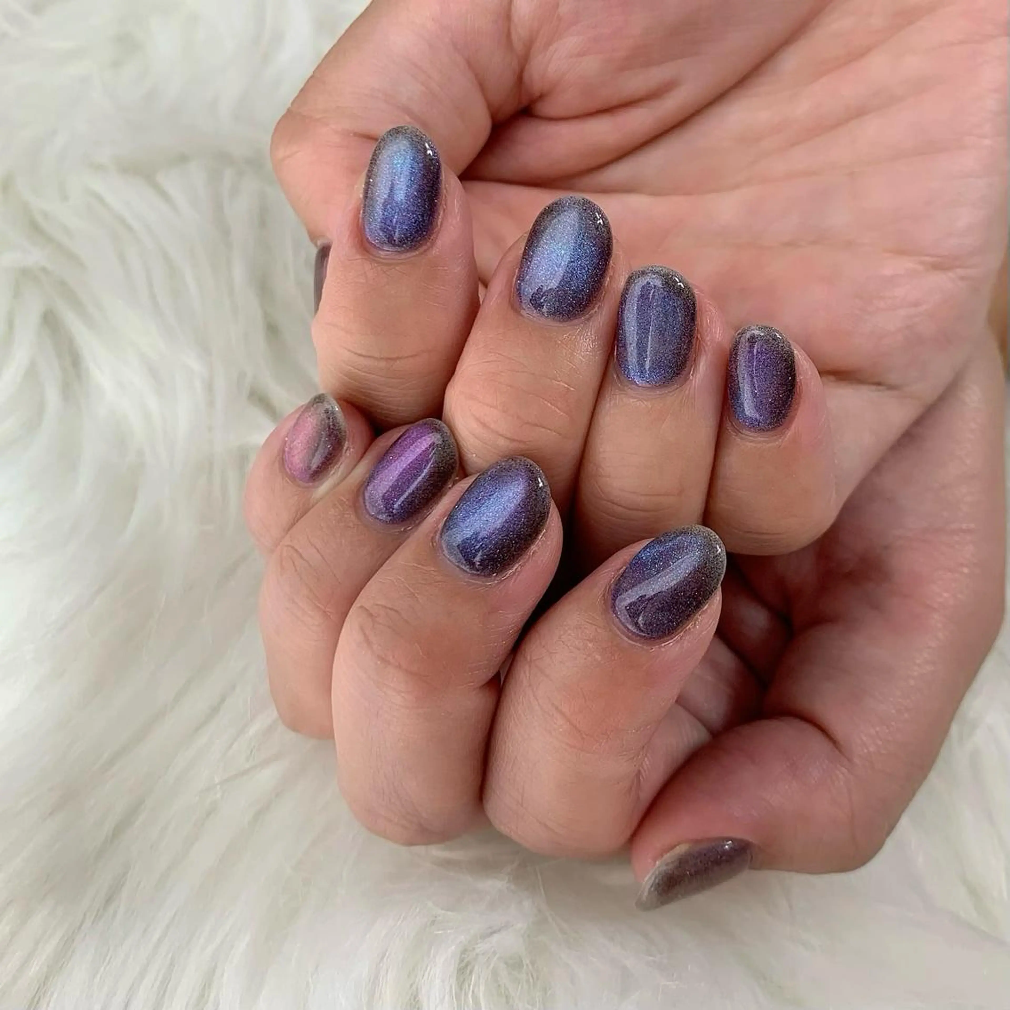 ネイル マグネットネイル 'mm  (ミリ) ＭＡＮＡＭＩのネイルデザイン