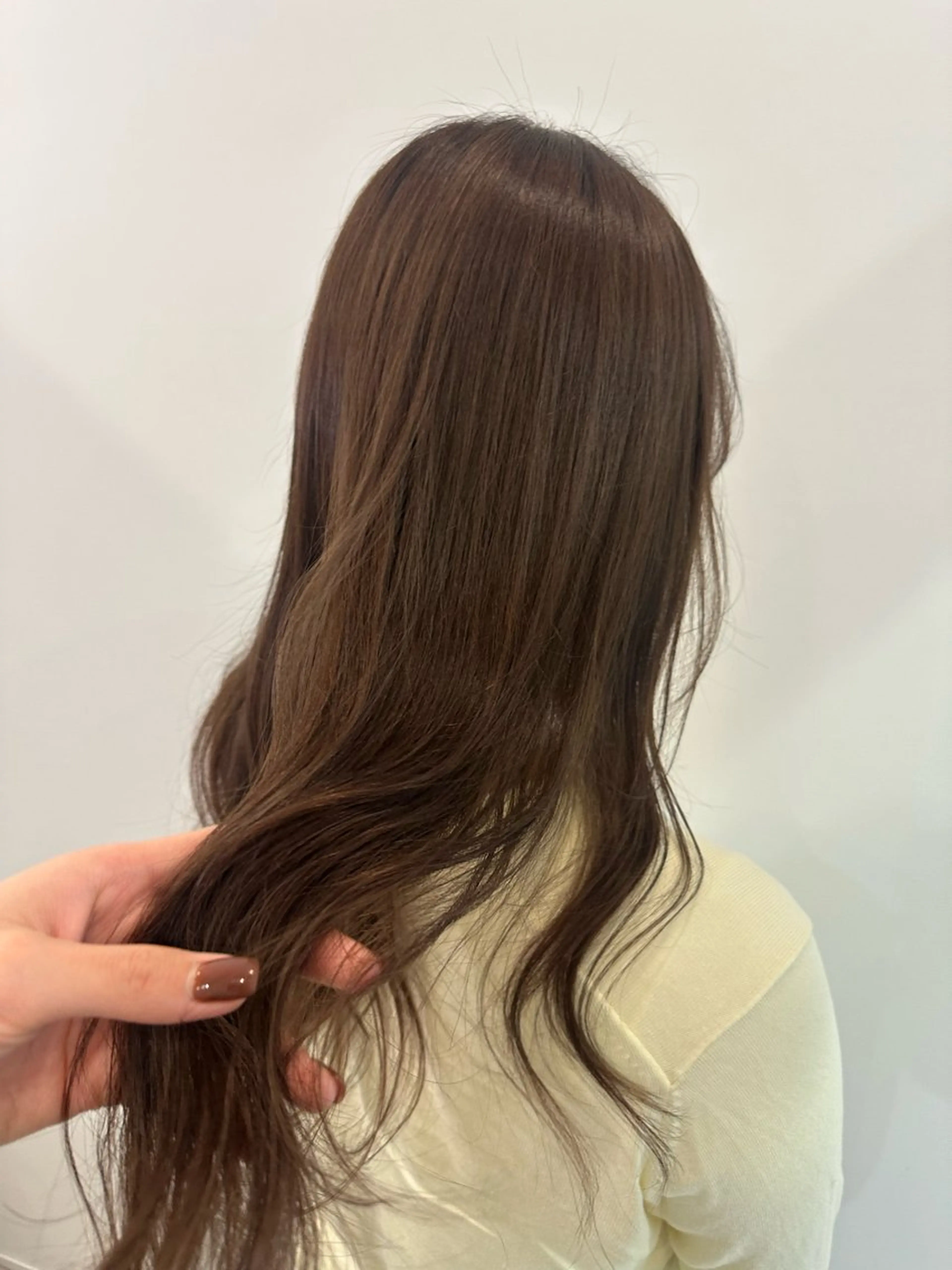 ロング カラー ヘアカラー トリートメント レイヤー/ナチュラル 💐nao.のヘアスタイル