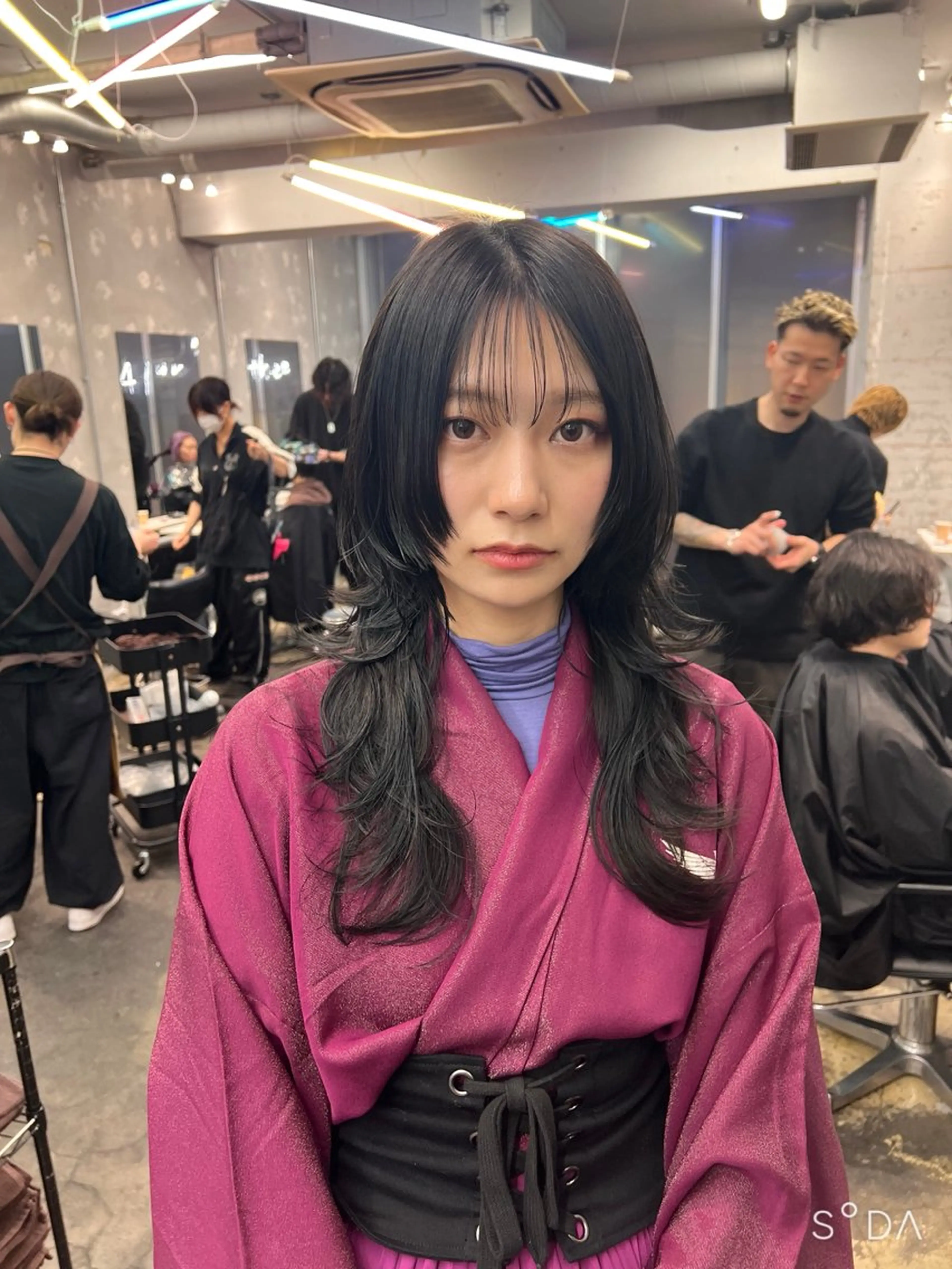 ロング カラー ヘアアレンジ 🐺ウルフの神🐺 /カラー/けいすけのヘアスタイル