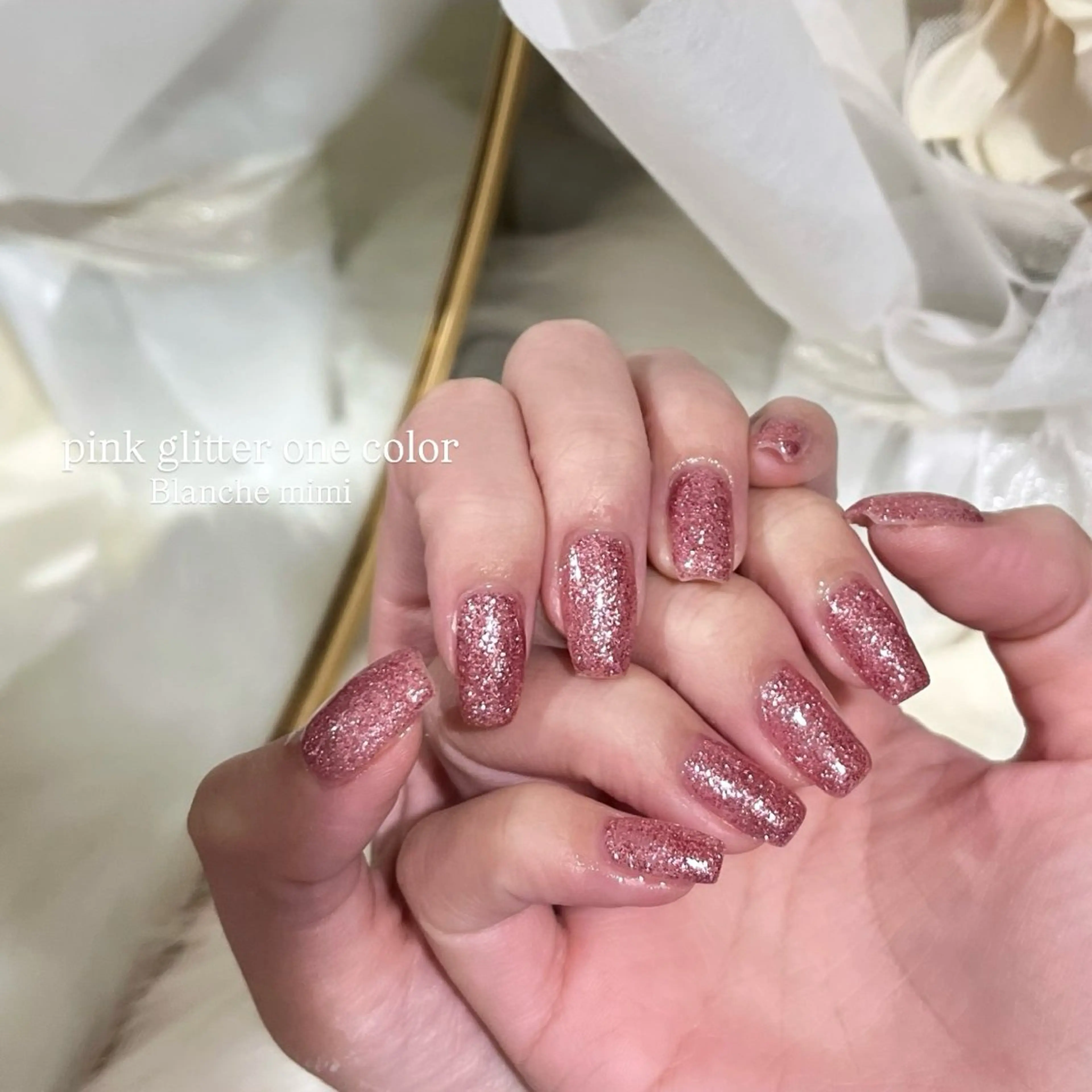ネイル ハンドネイル Blanche mimi.u_aのネイルデザイン
