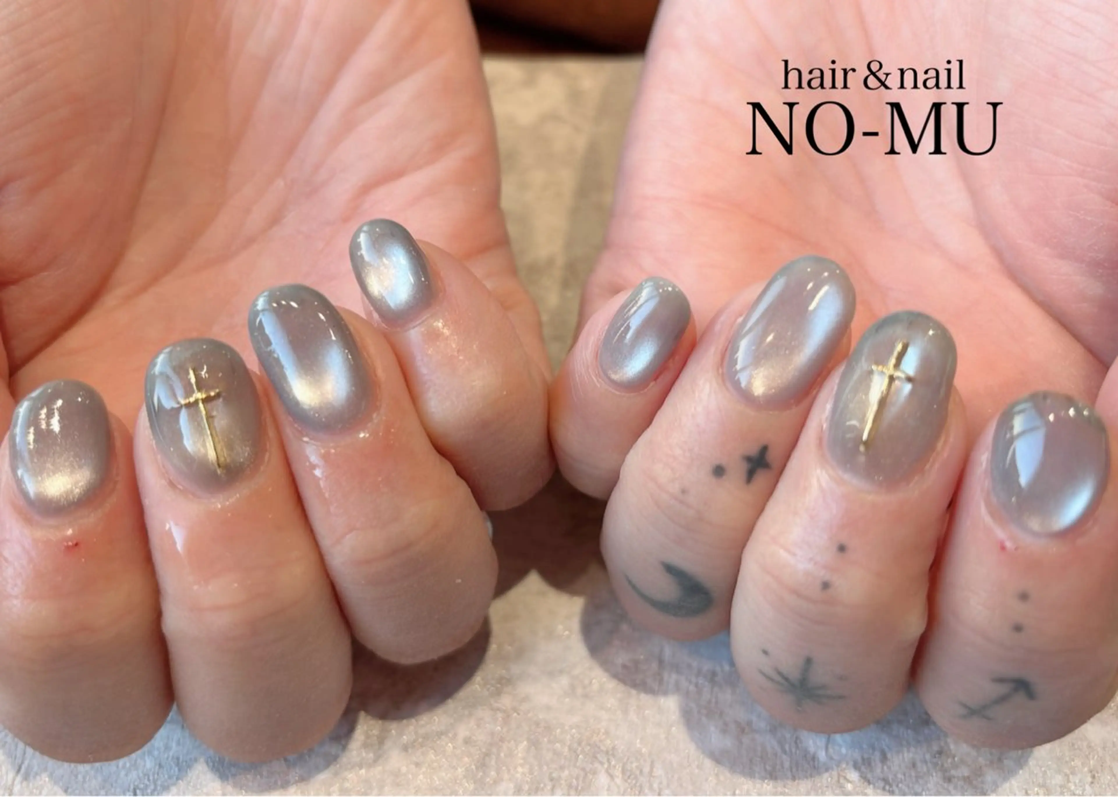 【☆ミニモ限定クーポン☆】マグネットネイル　9000円→7000円♦︎初回付け替えジェルオフサービスの写真