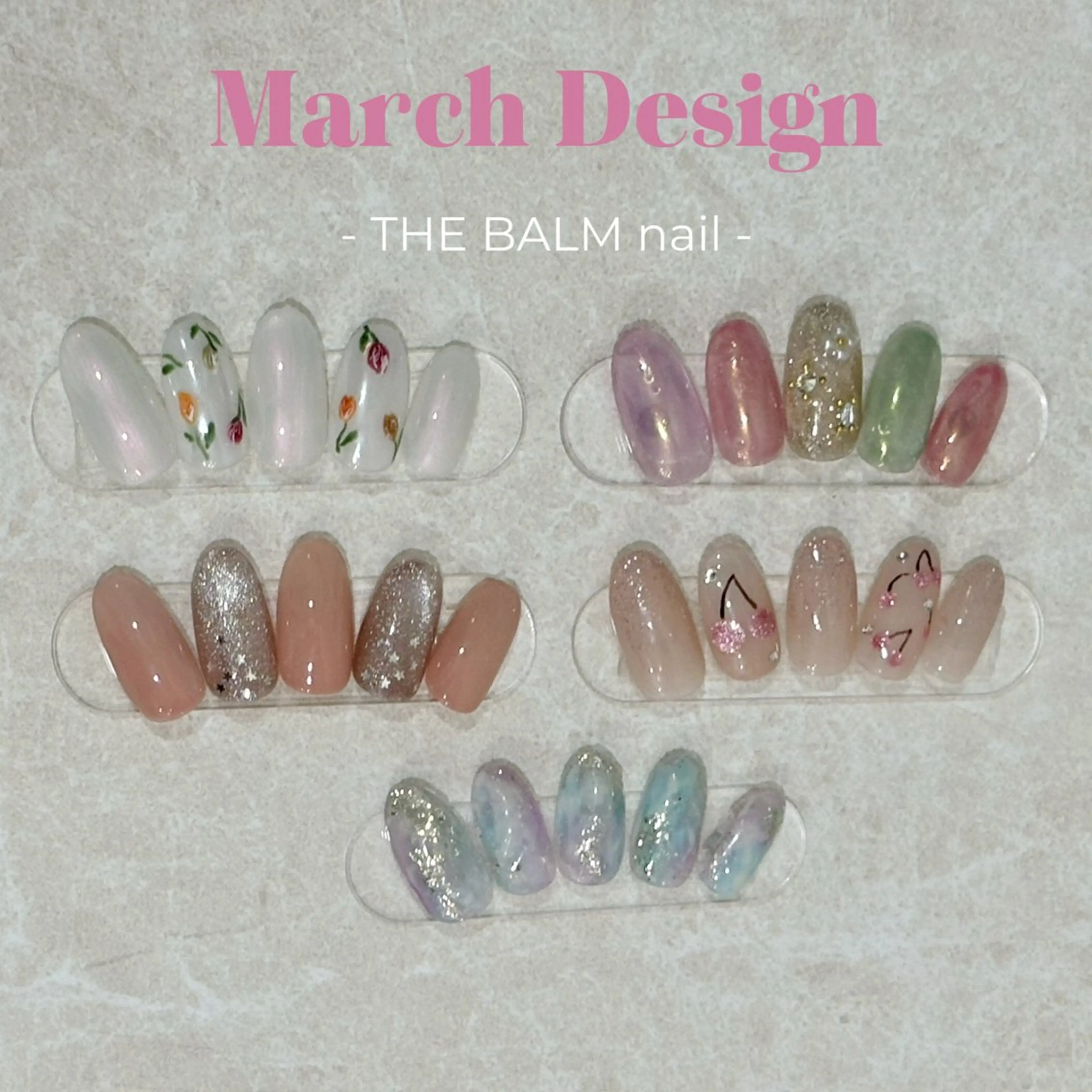 🎀トレンドデザイン多数⭐️定額デザイン⭐️カラー変更🙆♀️ (オフ込み) ご新規様5,980の写真