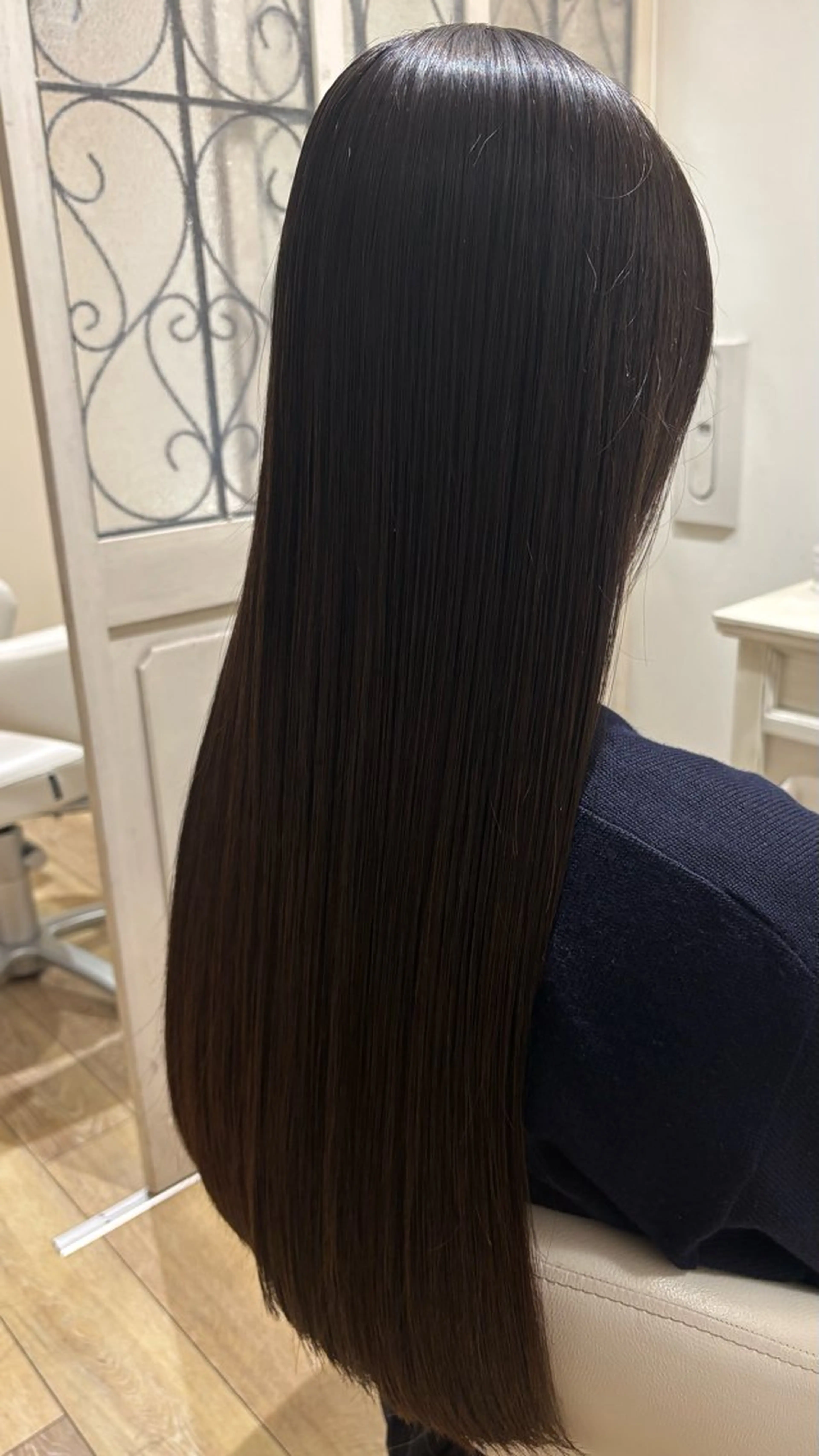 ミディアム カラー カット トリートメント ♣️似合わせ 艶髪カラーYUUGAのヘアスタイル