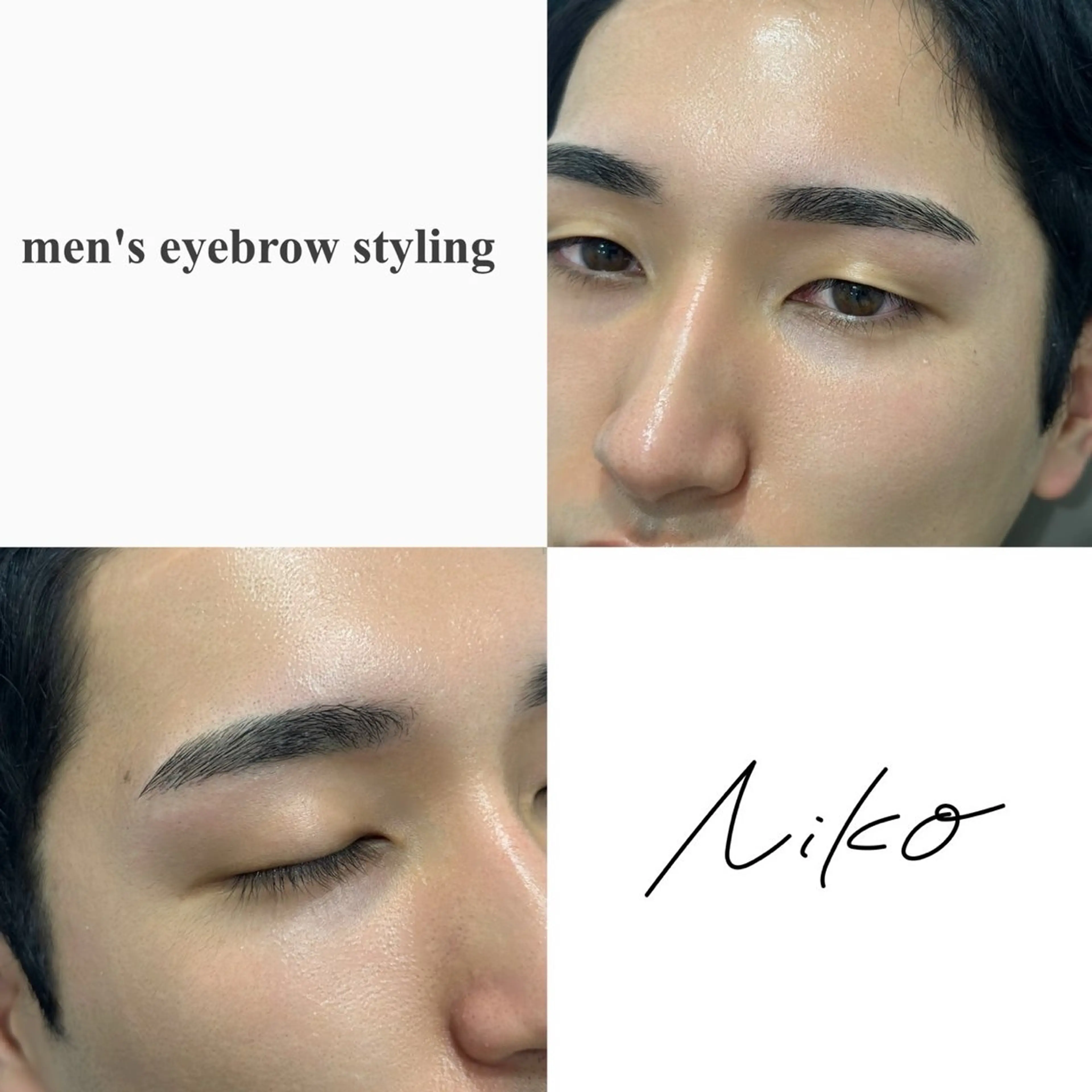 メンズ アイブロウ 〖Niko〗 namiの眉毛・アイブロウイメージ