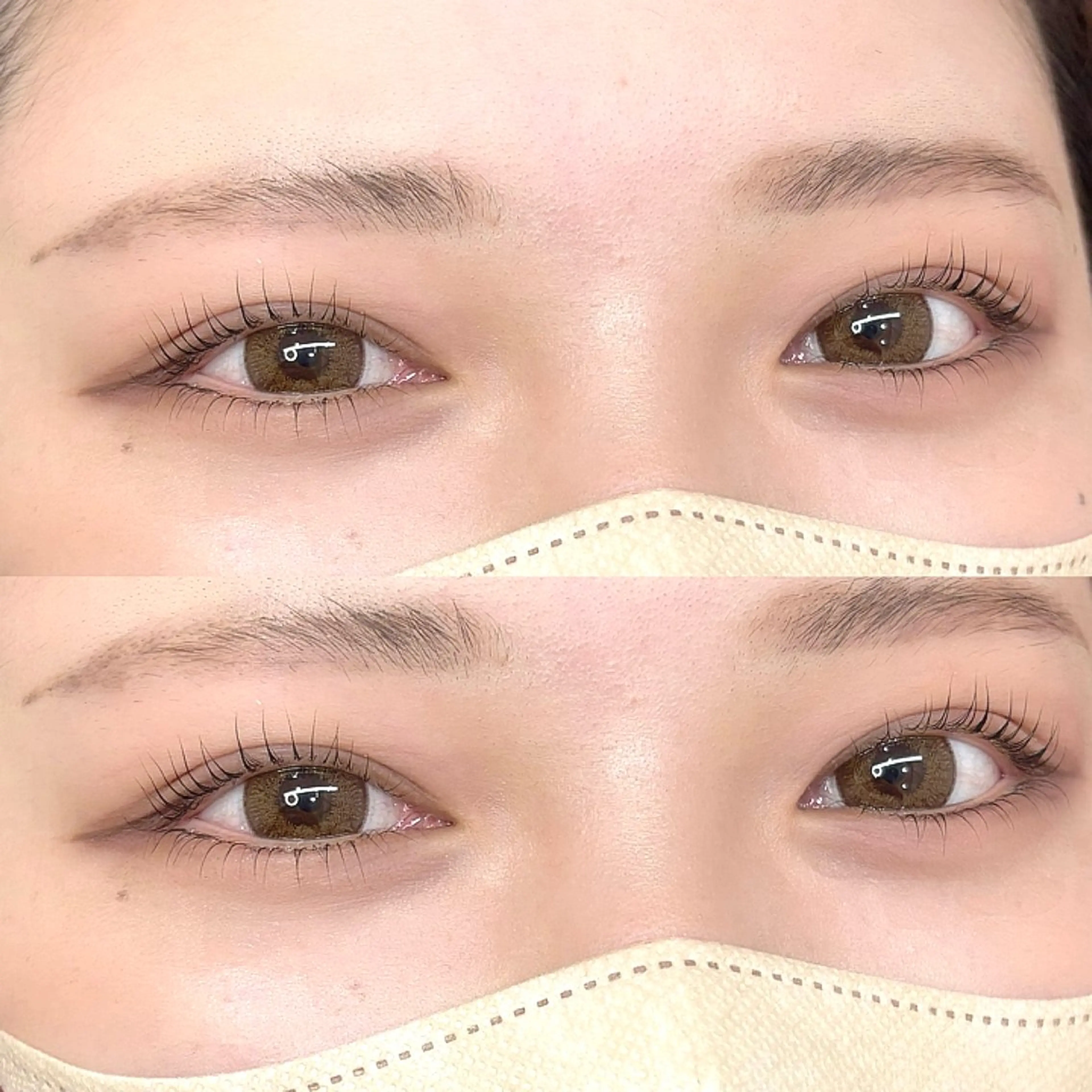 マツエク・マツパ パリジェンヌラッシュリフト 下まつげエクステ マツパ BUNNYEYES RUMIのマツエク・マツパデザイン