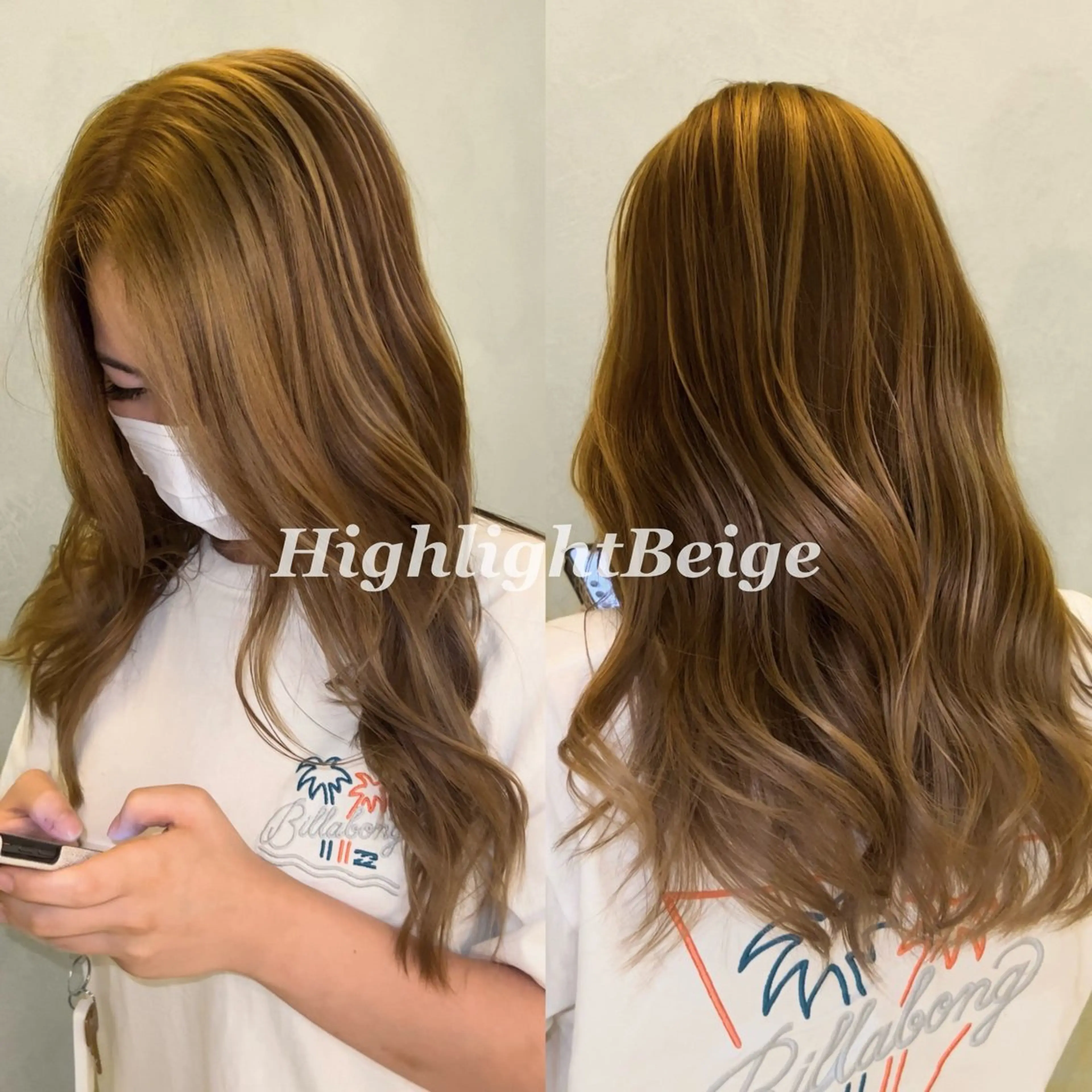 【ハイライト&メッシュ】白髪ぼかしハイライト可能❗️ハイライト＆ダメージレスカラー✨ミニモ限定高濃度トリートメント付き！の写真